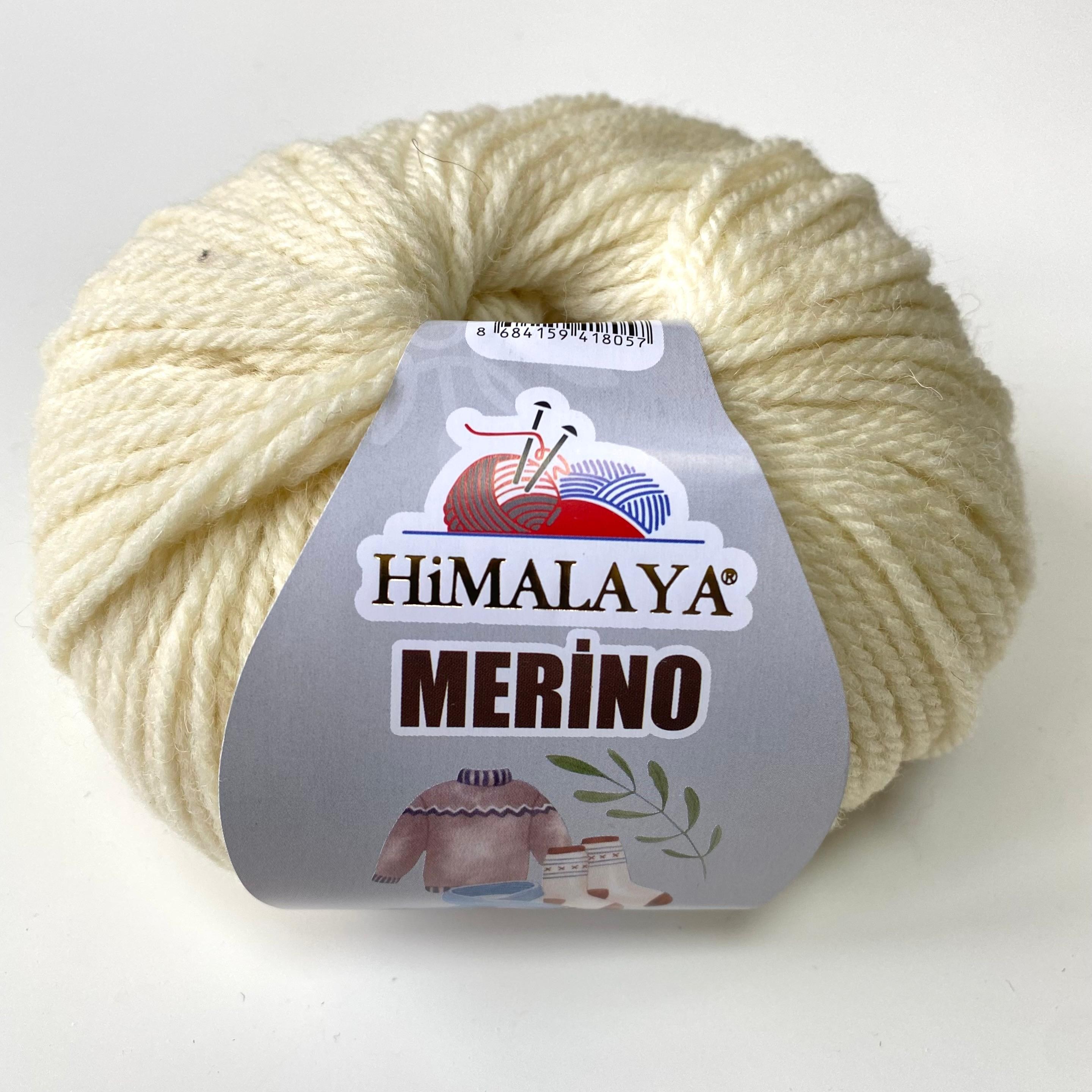 Himalaya Merino Saf Yün 50 Gr El Örgü İpliği 40902