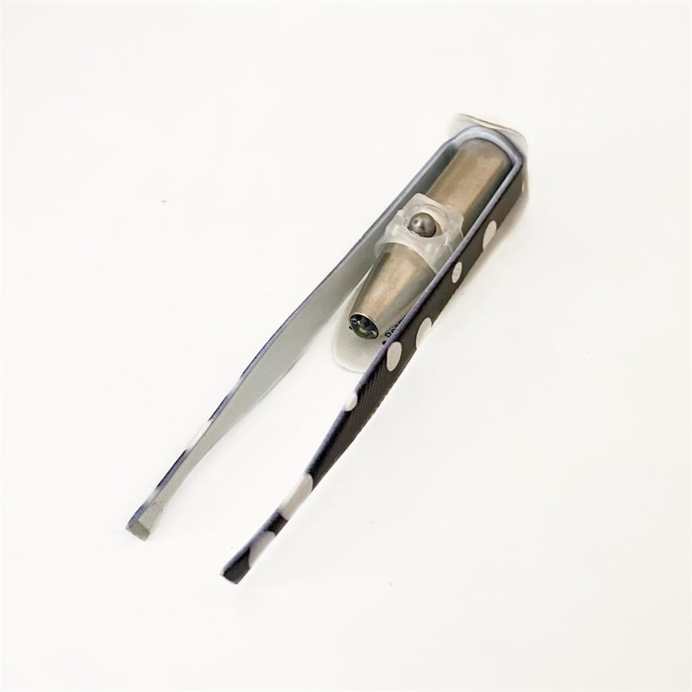 Işıklı Cımbız LED TWEEZERS Siyah