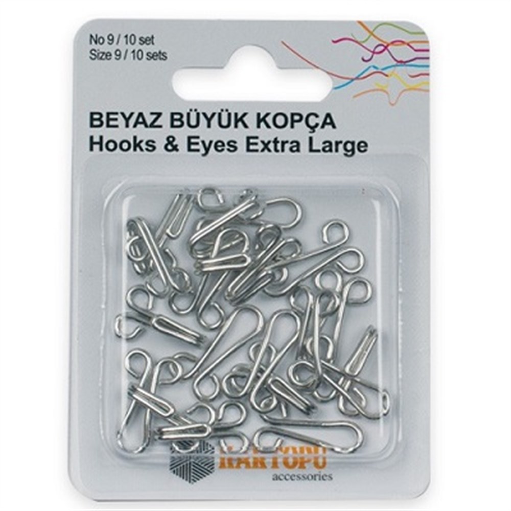 Kartopu Beyaz Büyük Kopça 