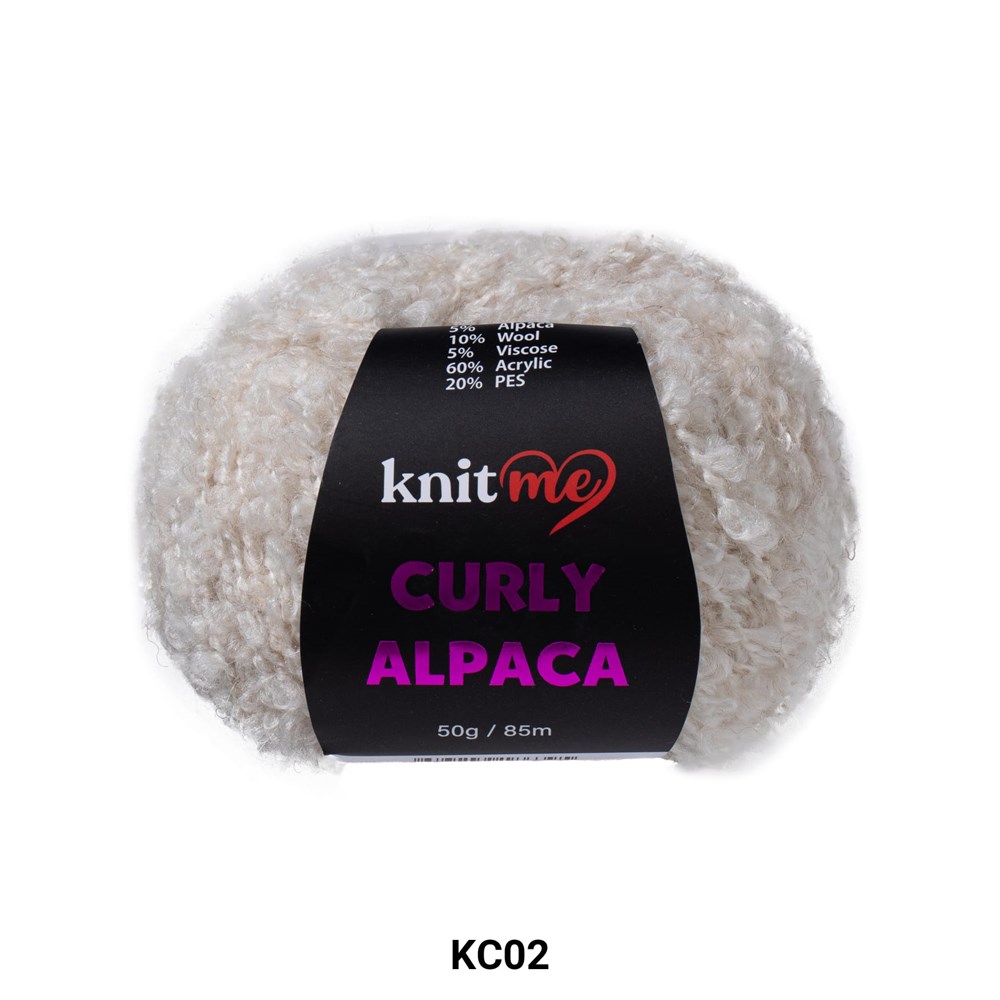 Knit Me Curly Alpaca 02 | 50 Gr