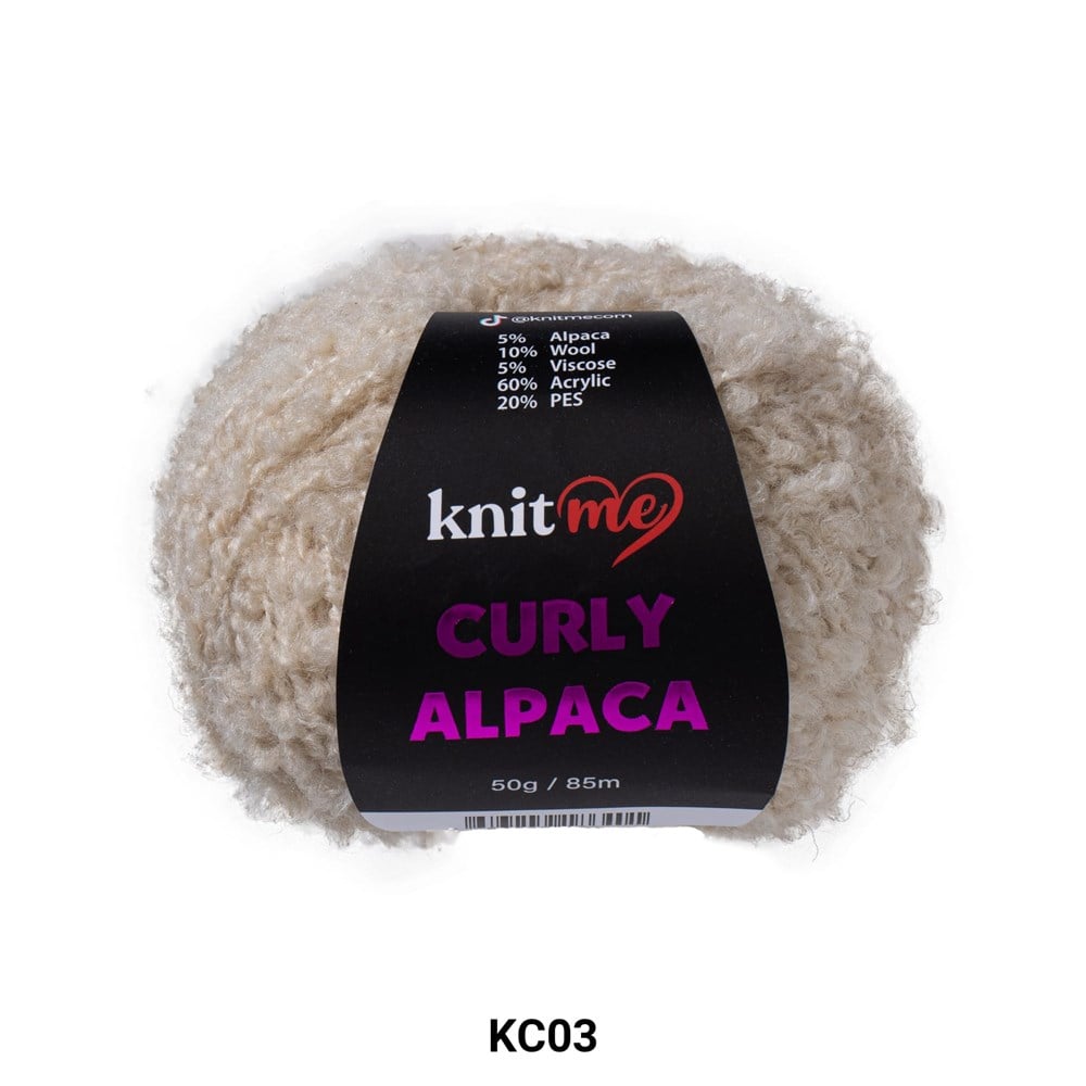 Knit Me Curly Alpaca 03 | 50 Gr