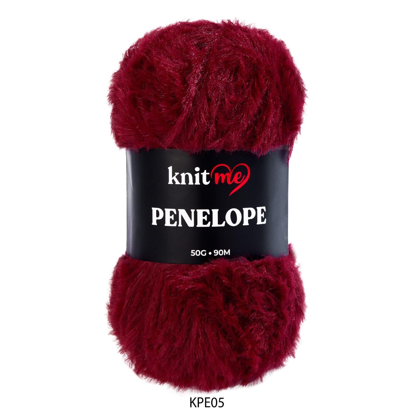 Knit Me Penelope 50 Gr Kürk Görünümlü Örgü İpliği KPE 05