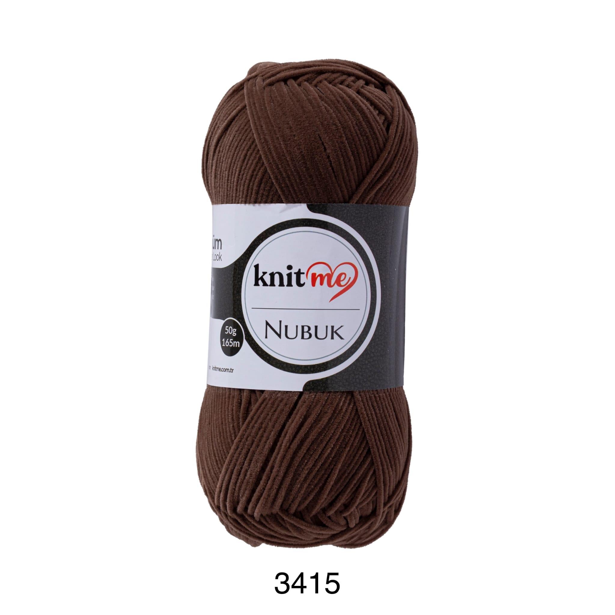 Knitme Nubuk 3415 Örgü İpliği 50 Gr
