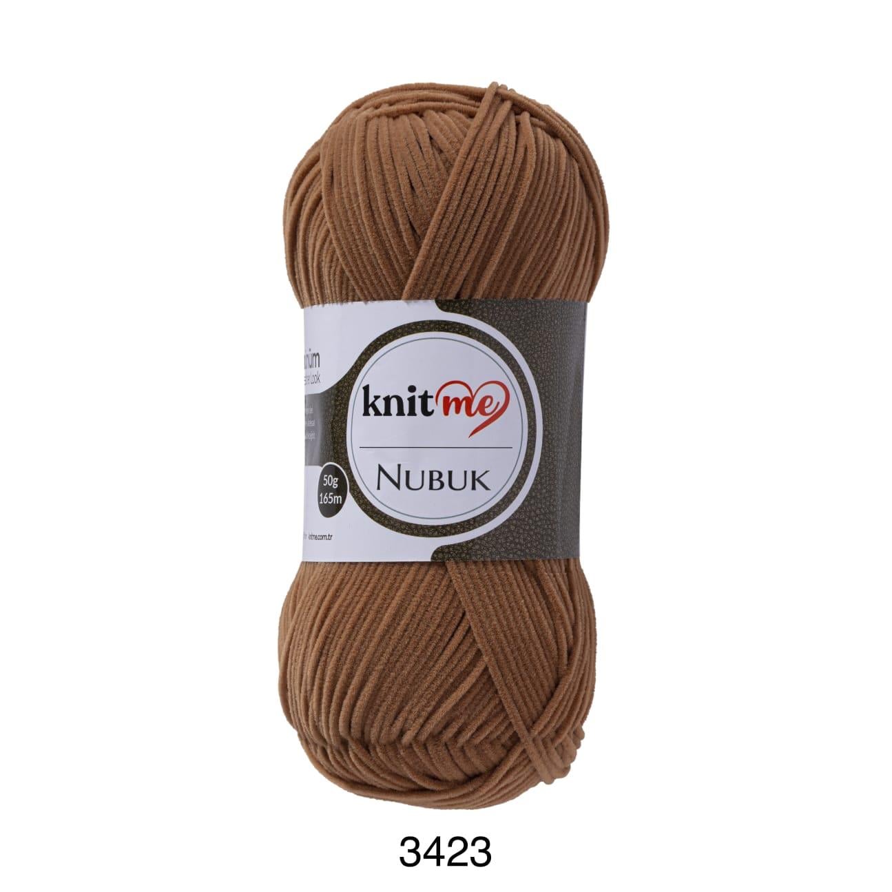 Knitme Nubuk 3423 Örgü İpliği 50 Gr