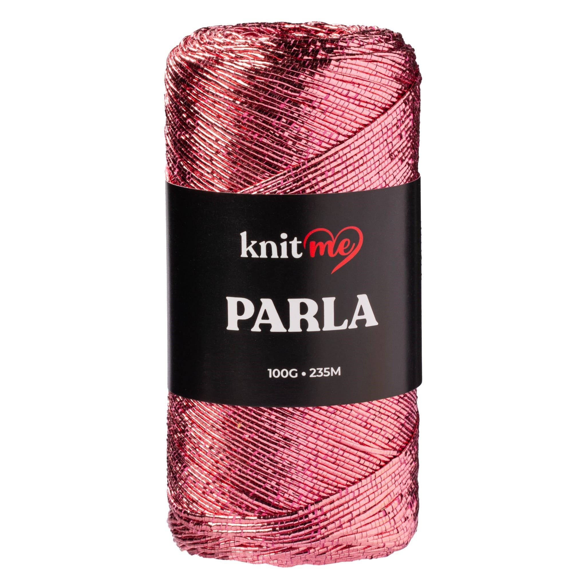 Knitme Parla Gül Kurusu Simli Çanta ve Aksesuar Örgü İpliği