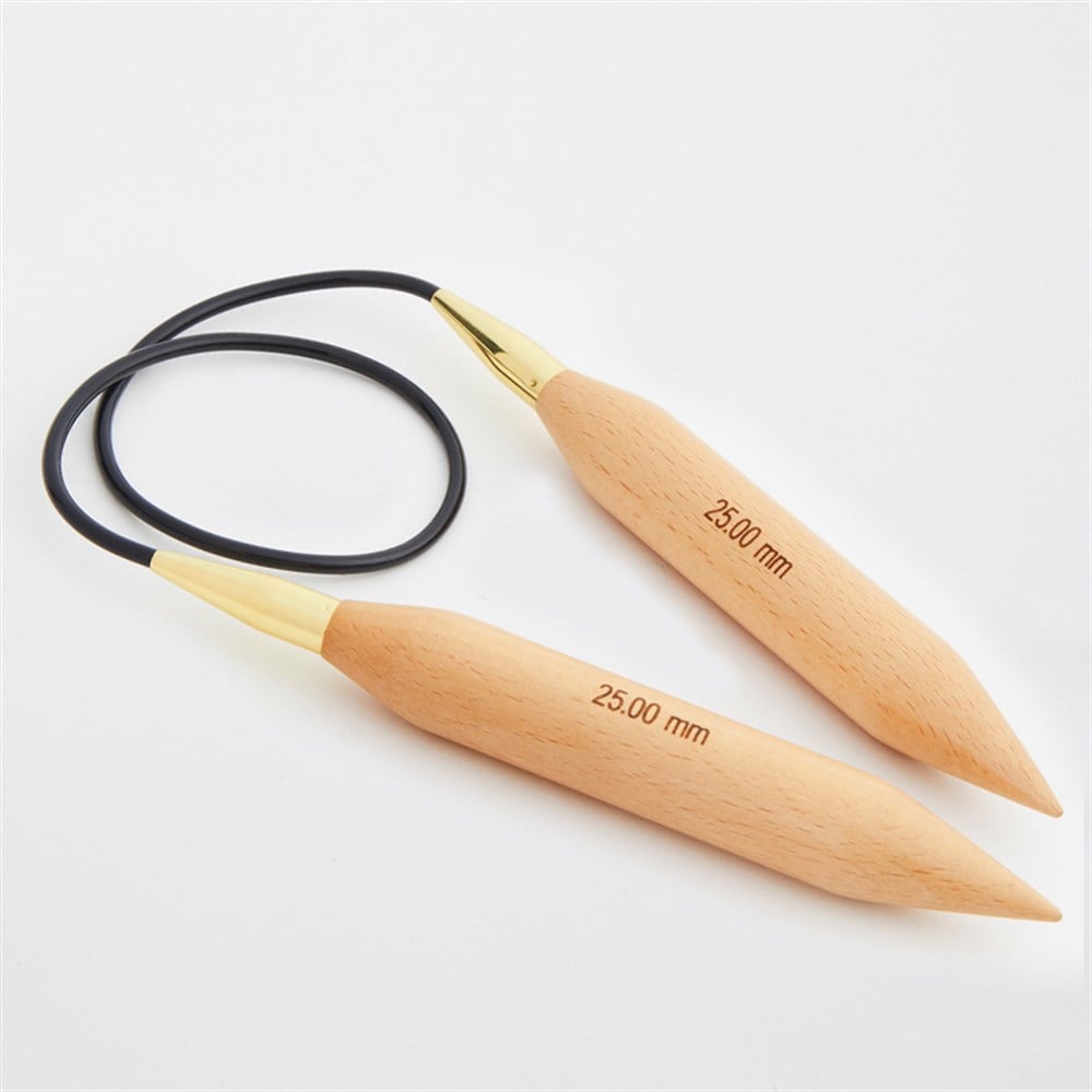 KNİTPRO BASİX BİRCH HUŞ AĞACI JUMBO MİSİNALI ŞİŞ 