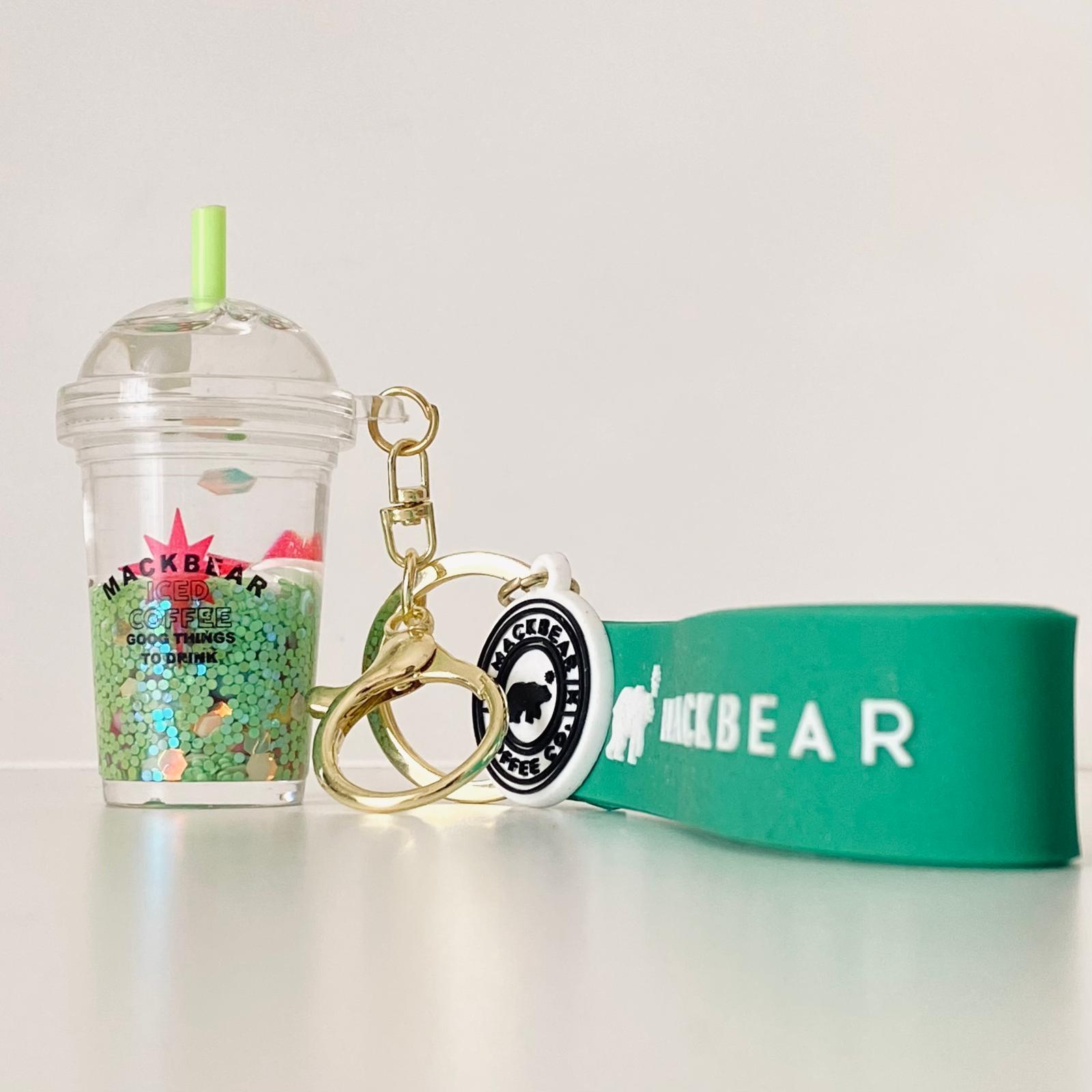 Mackbear Anahtarlık Kahve Bardağı Figürlü 1224