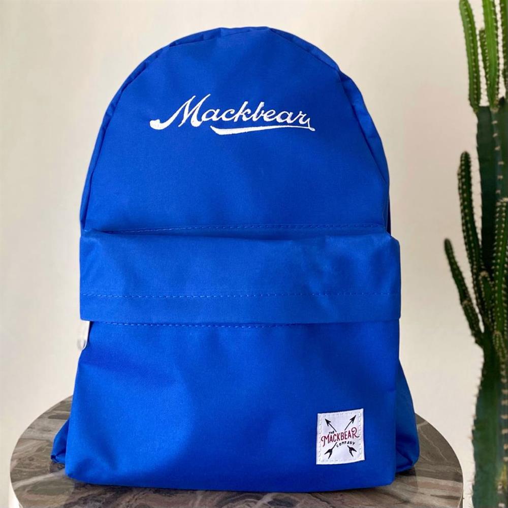 Mackbear Coffee Co. Unisex Sırt Çantası Mavi