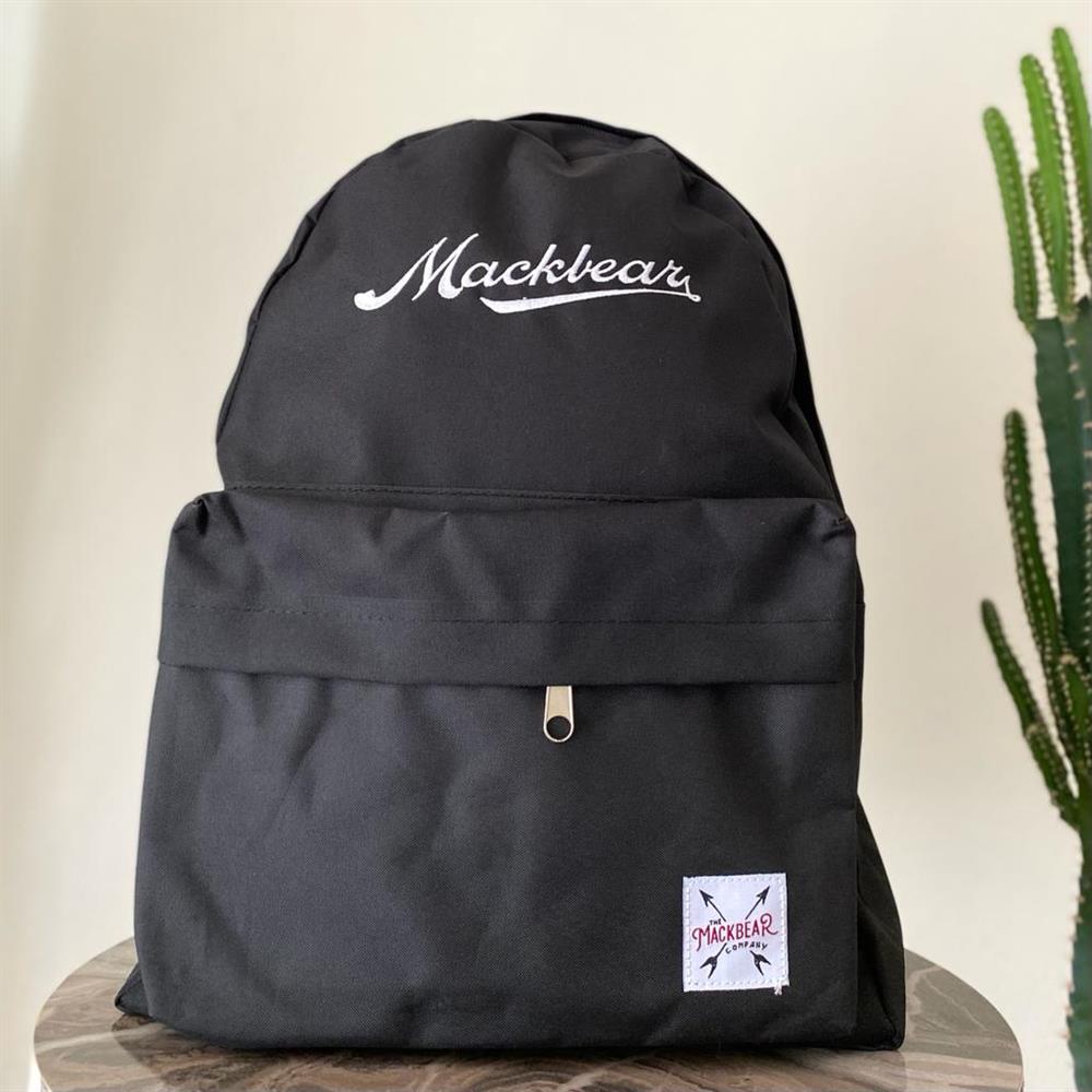 Mackbear Coffee Co. Unisex Sırt Çantası Siyah