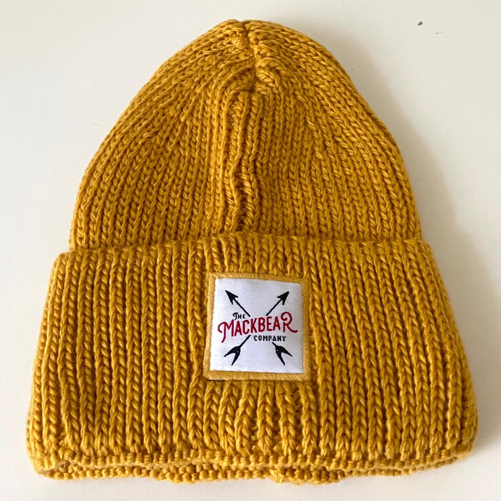 Mackbear Dokuma Örgü Unisex Bere