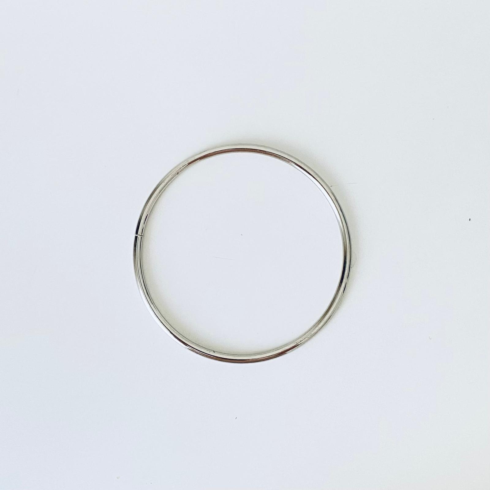 Metal Çanta Halkası Sapı 12 Cm Gümüş ( Tek )