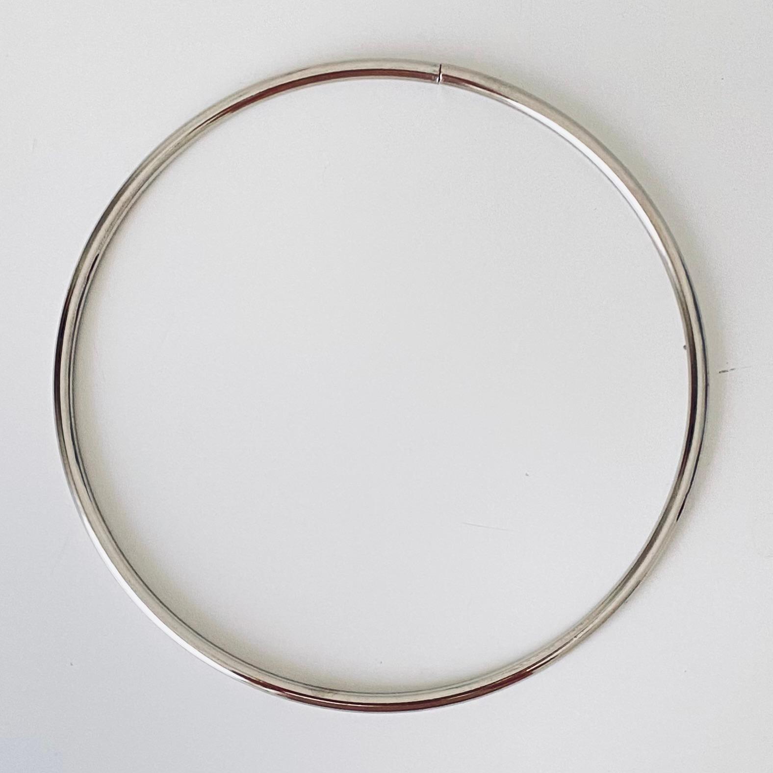 Metal Çanta Halkası Sapı 16 Cm Gümüş ( Tek )