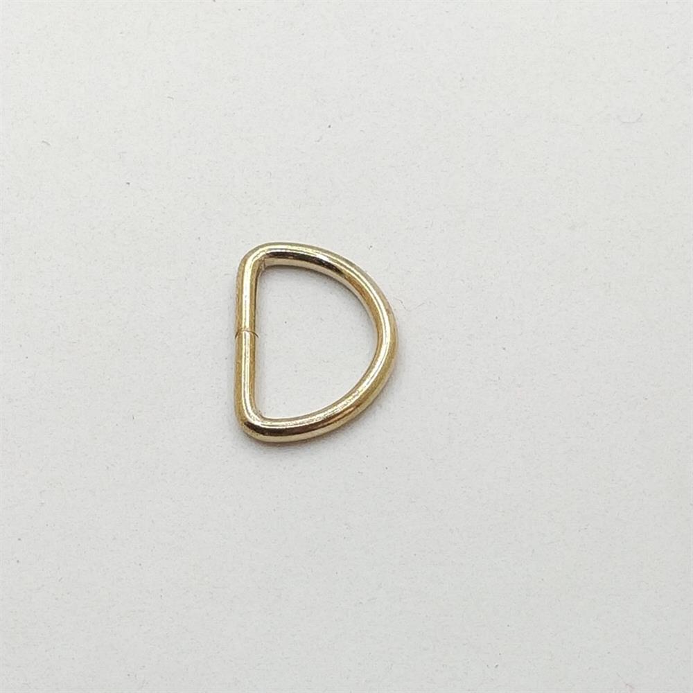 Metal D Çanta Halka 2,5 Cm Altın