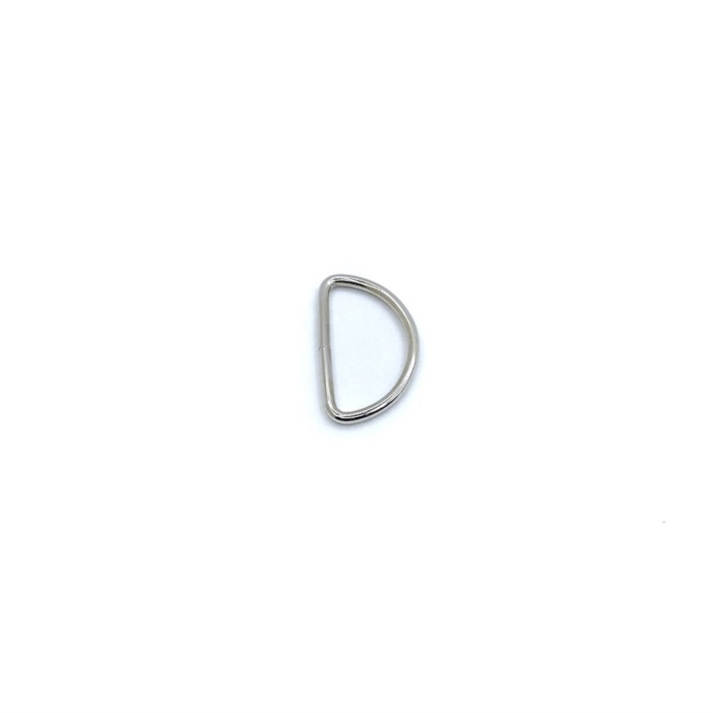 Metal D Çanta Halka 3,2cm Gümüş
