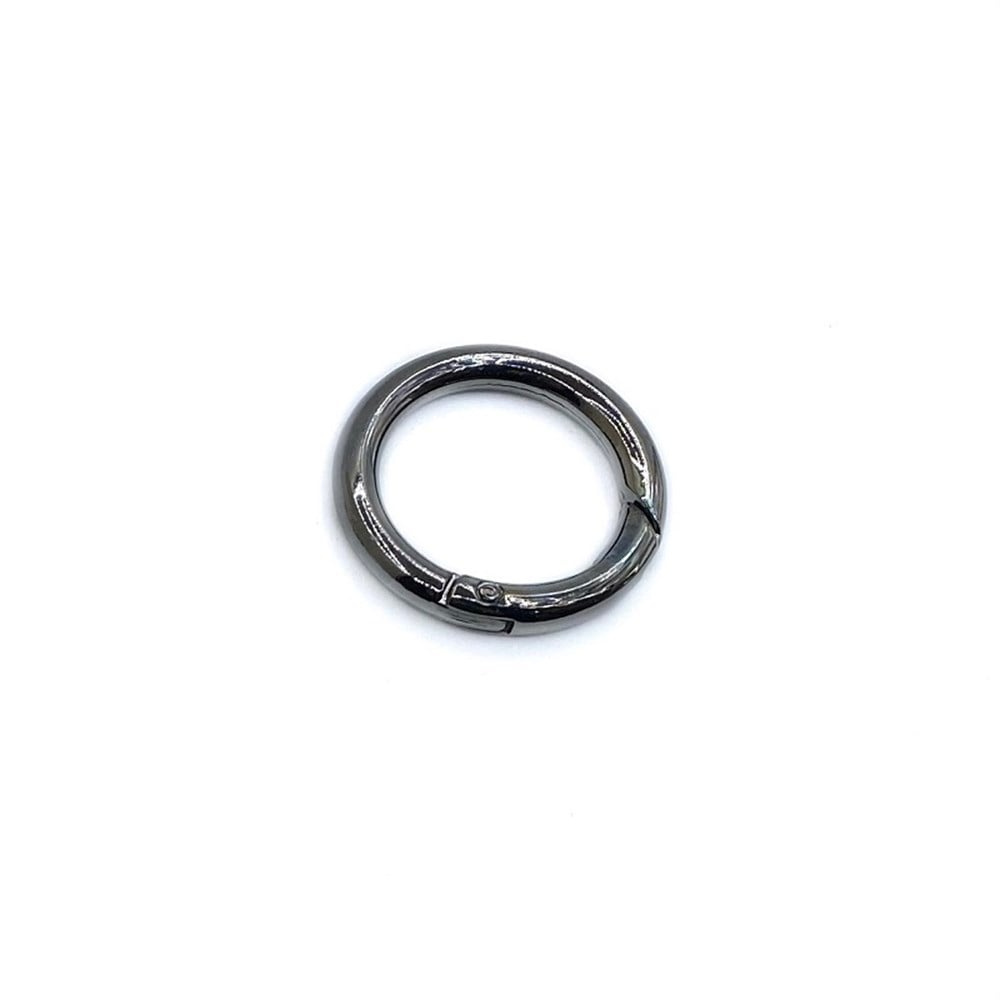Metal Yaylı Çanta Halkası 2,5 cm Krom 