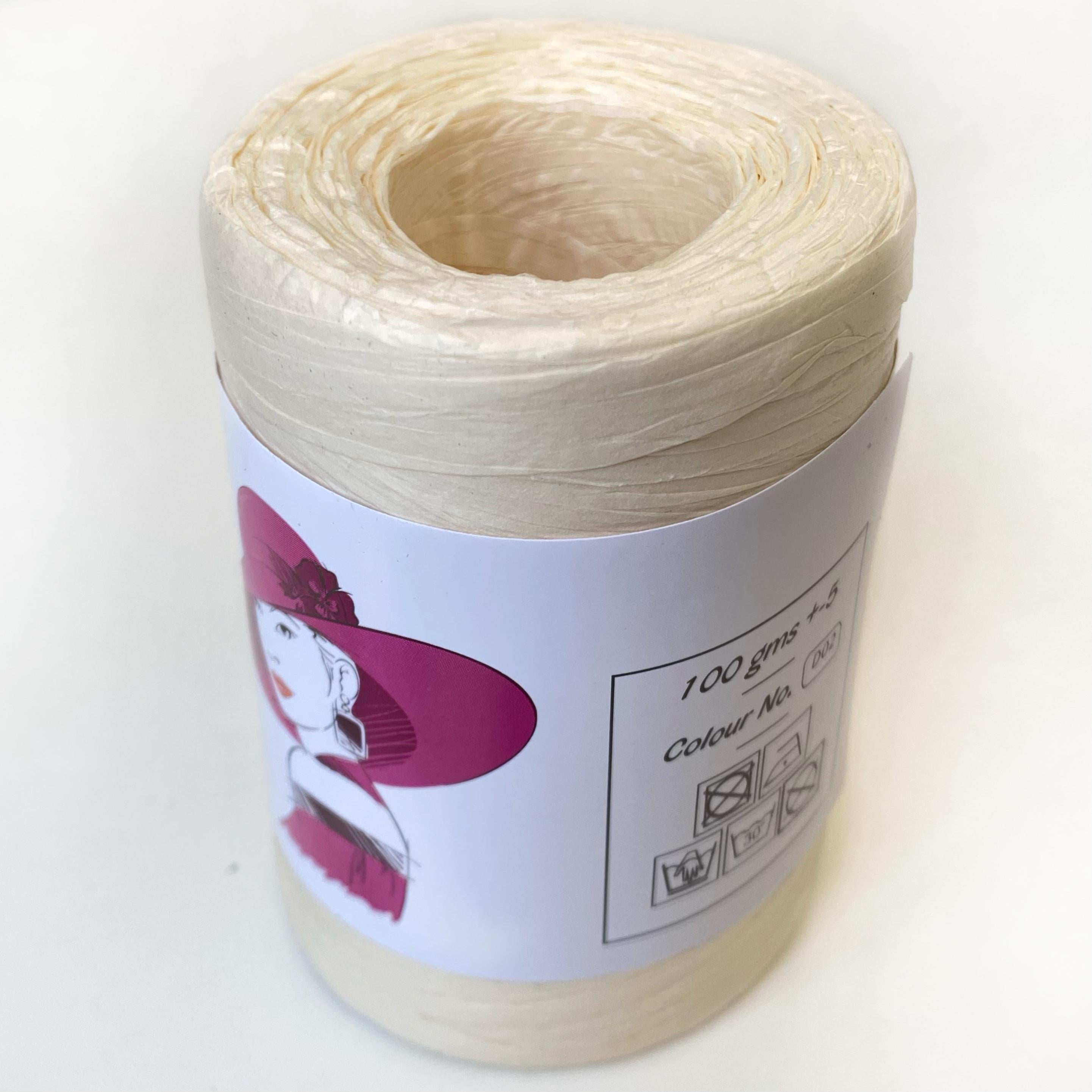 Nas Yumuşak Doğal Rafya-Raffia İplik | Çanta ve Supla İpliği D02