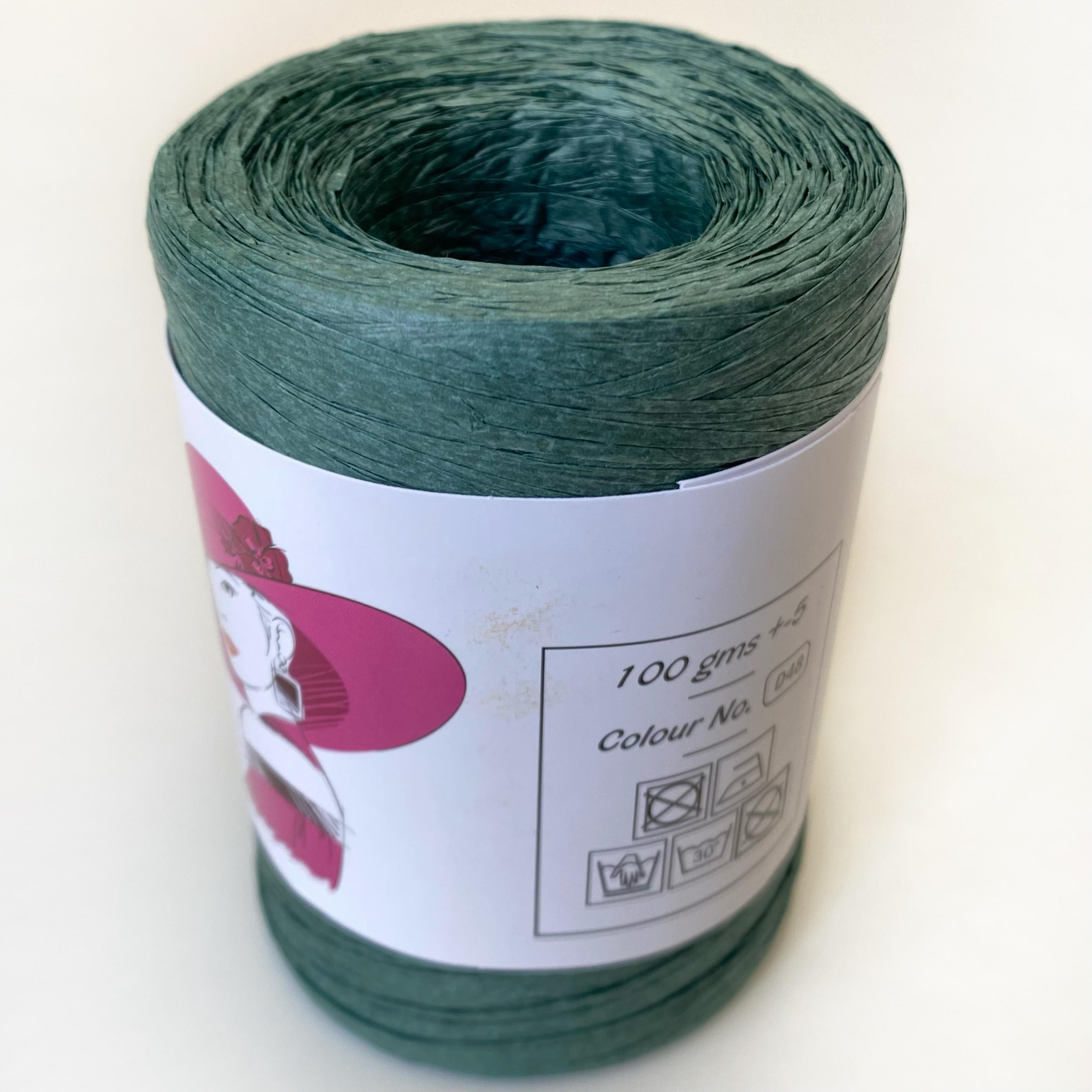Nas Yumuşak Doğal Rafya-Raffia İplik | Çanta ve Supla İpliği D48