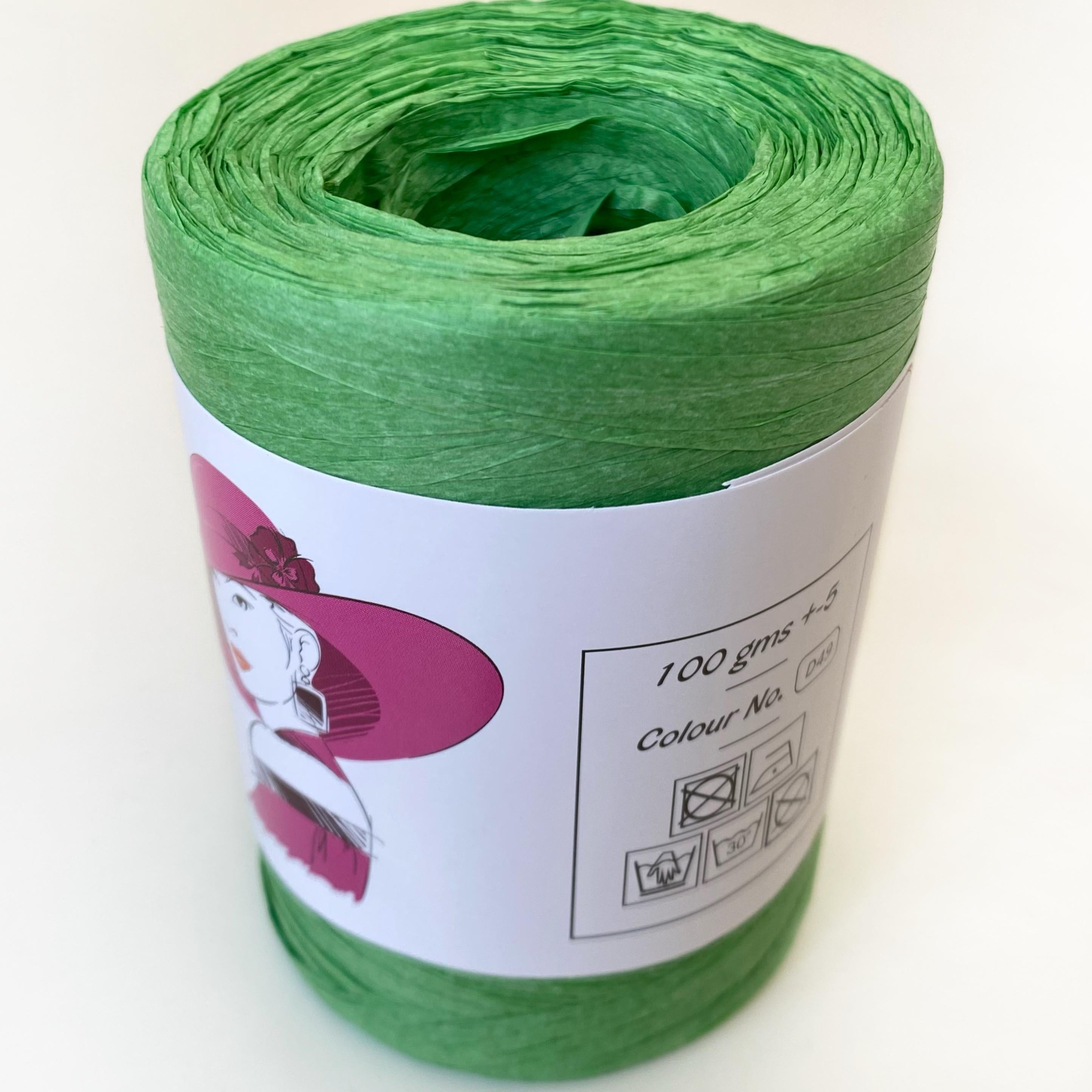 Nas Yumuşak Doğal Rafya-Raffia İplik | Çanta ve Supla İpliği D49