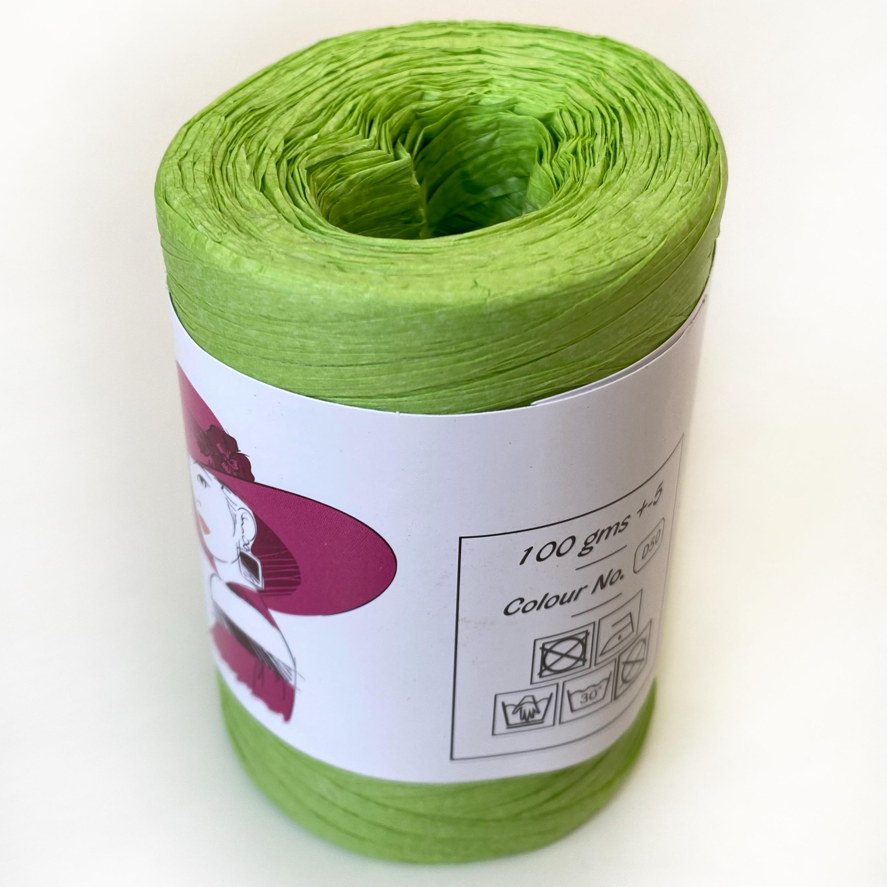 Nas Yumuşak Doğal Rafya-Raffia İplik | Çanta ve Supla İpliği D50