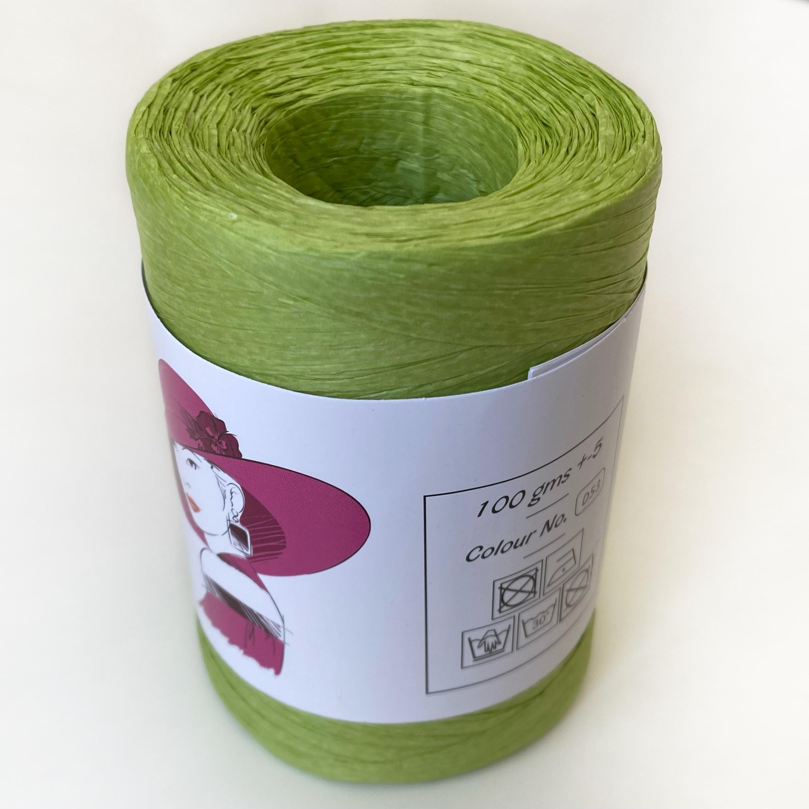 Nas Yumuşak Doğal Rafya-Raffia İplik | Çanta ve Supla İpliği D53