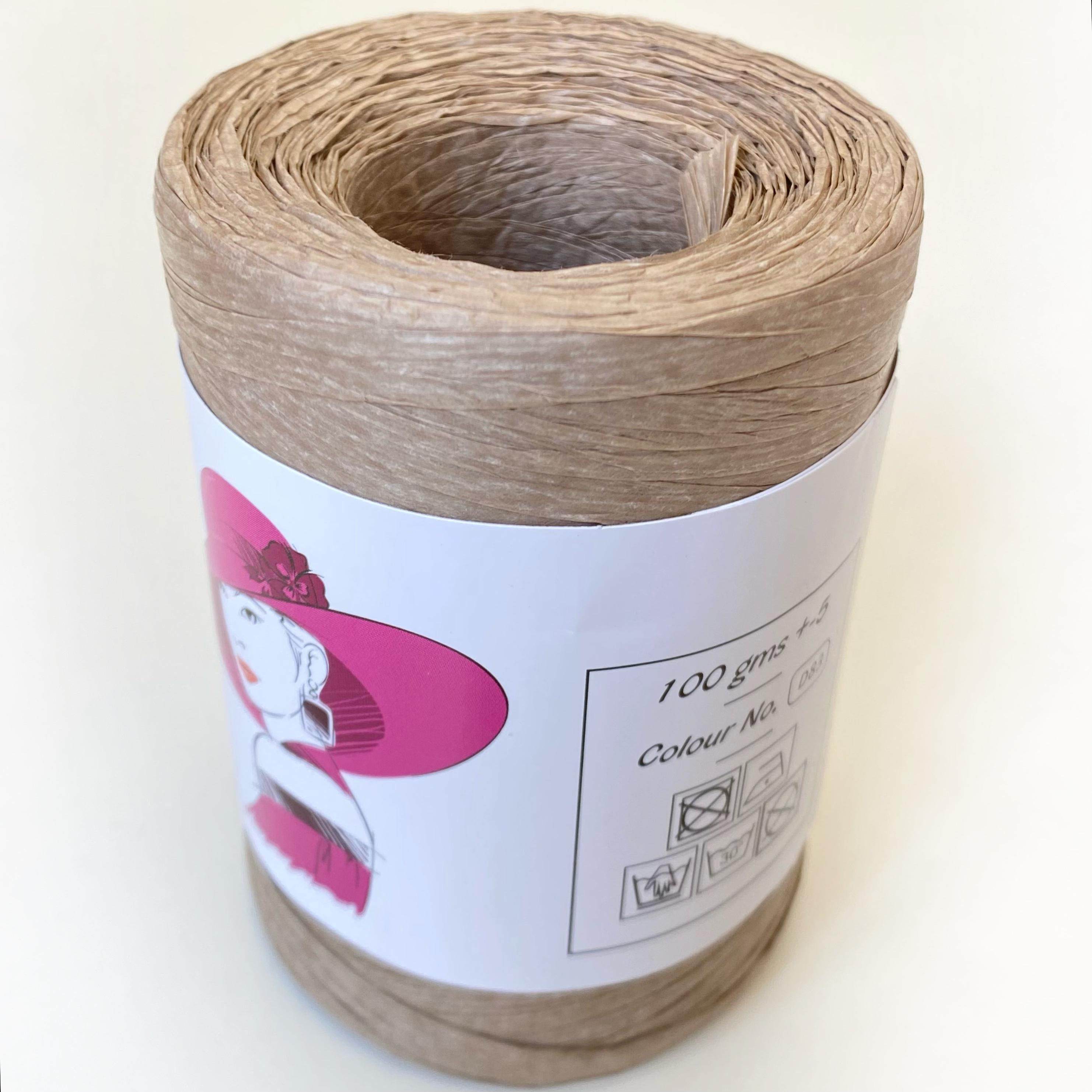 Nas Yumuşak Doğal Rafya-Raffia İplik | Çanta ve Supla İpliği D83