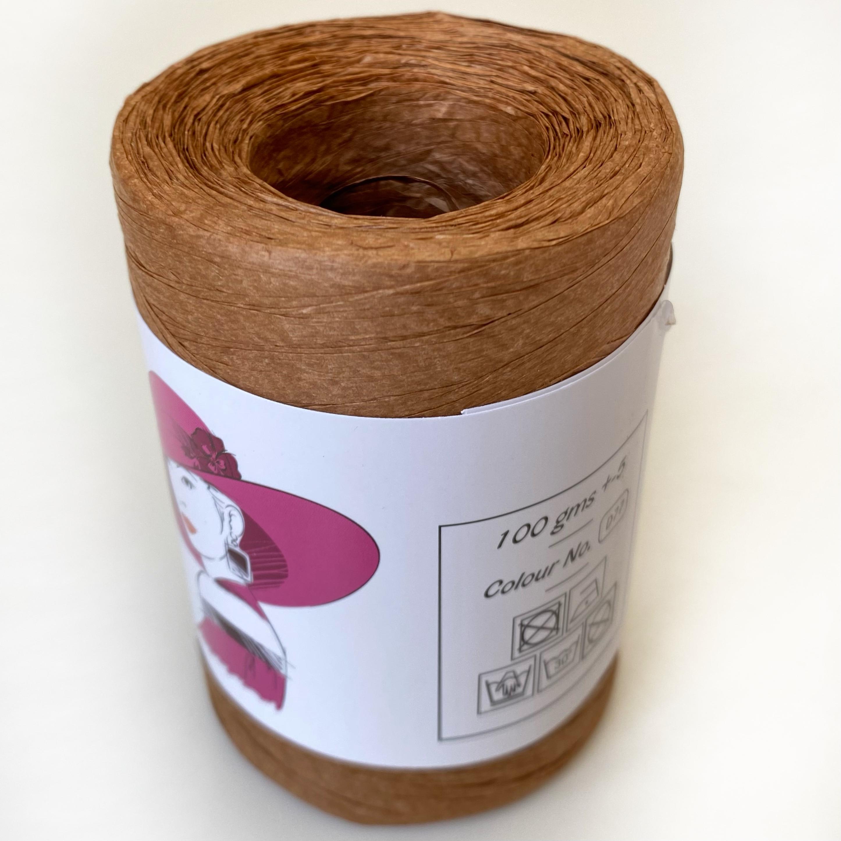 Nas Yumuşak Doğal Rafya-Raffia İplik | Çanta ve Supla İpliği D77