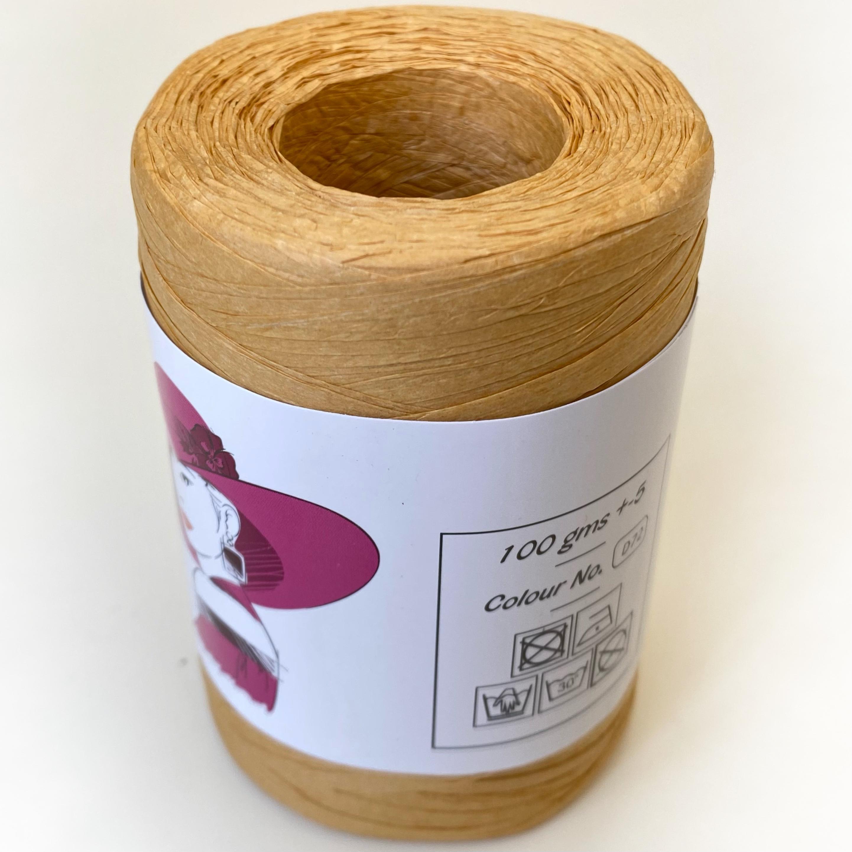 Nas Yumuşak Doğal Rafya-Raffia İplik | Çanta ve Supla İpliği D72