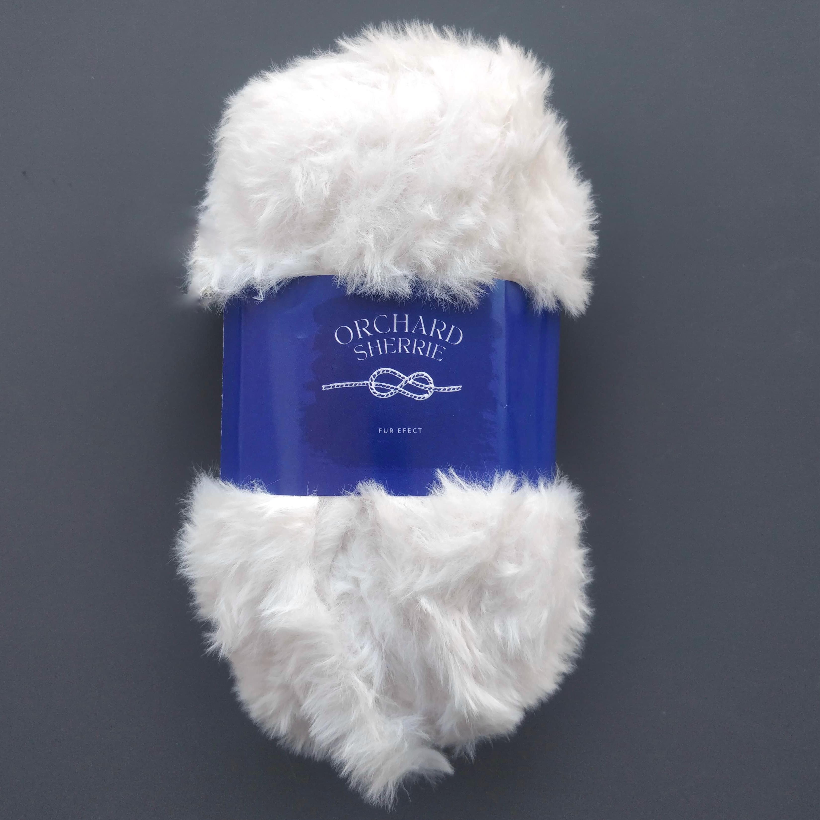 Orchard Sherrie Tavşan Tüyü Dokulu Kürk Görünümlü Örgü İpliği 36