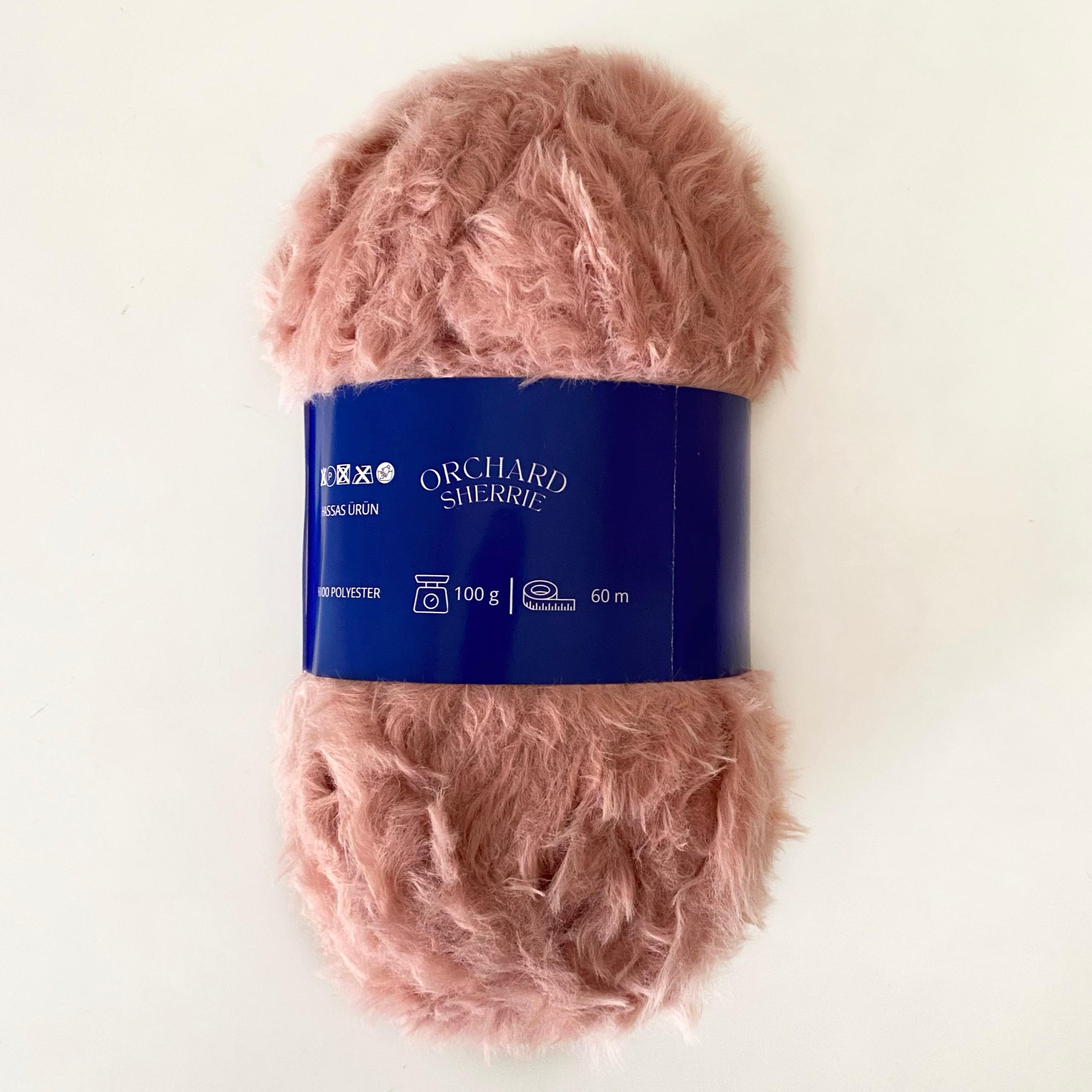 Orchard Sherrie Tavşan Tüyü Kürk Görünümlü Örgü İpliği 46