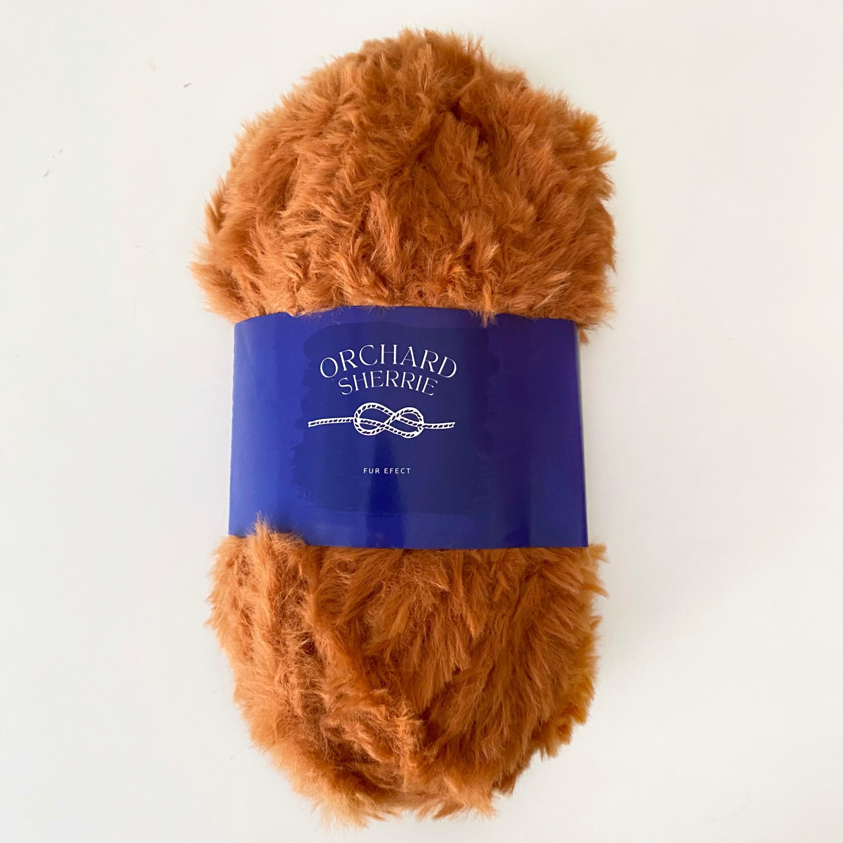Orchard Sherrie Tavşan Tüyü Kürk Görünümlü Örgü İpliği 42
