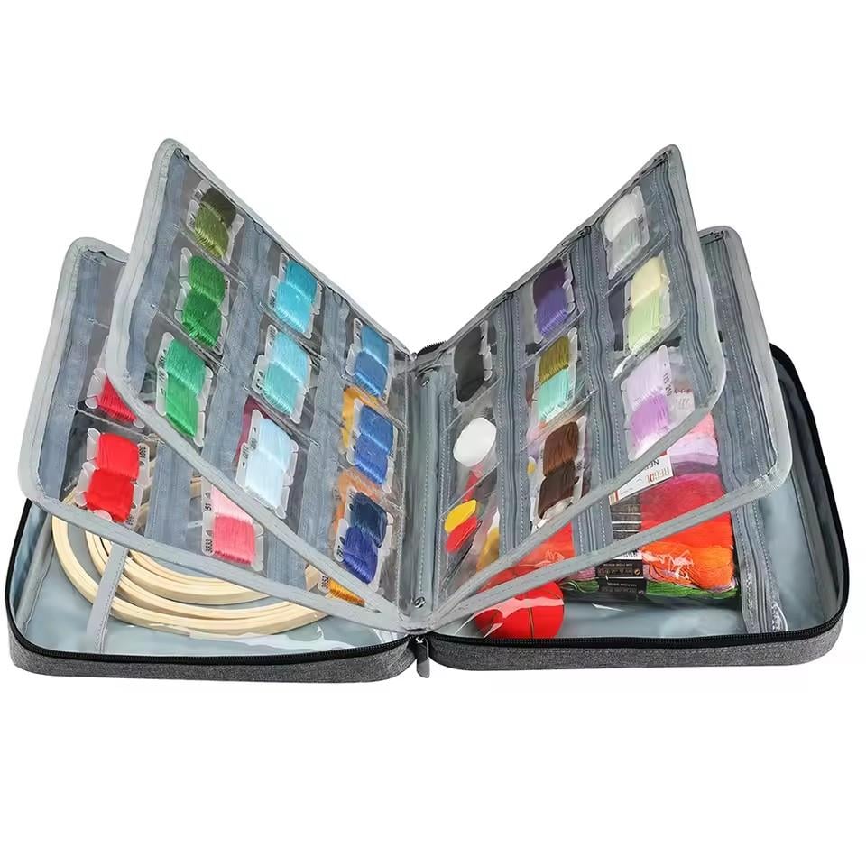 Örgü Çantası, Çok Amaçlı Çanta, Organizer Çanta | L 1 Gri