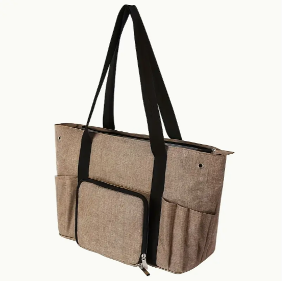 Örgü Çantası, Çok Amaçlı El Çantası, Organizer Çanta Vizon Le29