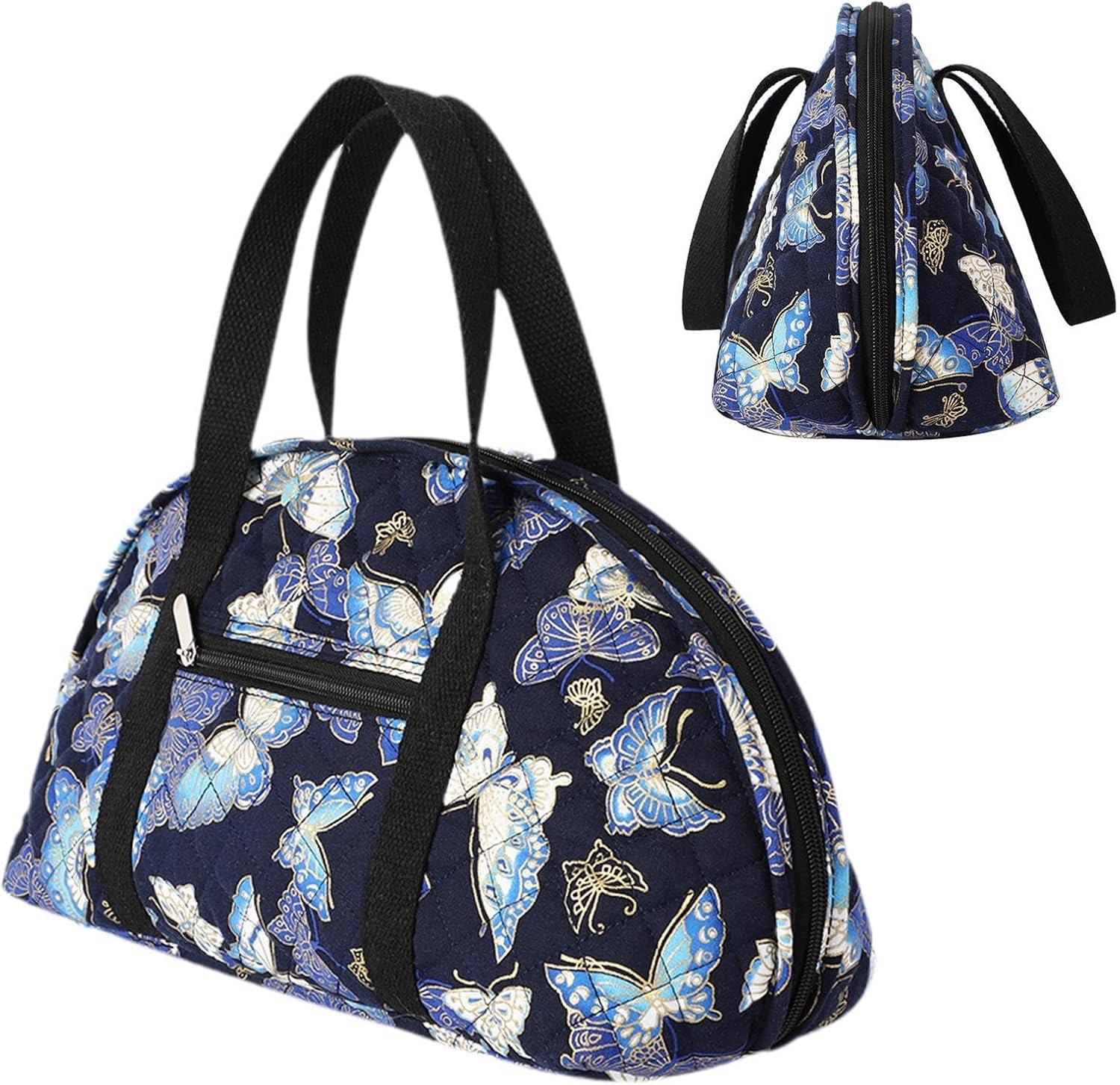 Örgü Çantası, Çok Amaçlı El Çantası, Organizer Çanta Le15 Lacivert