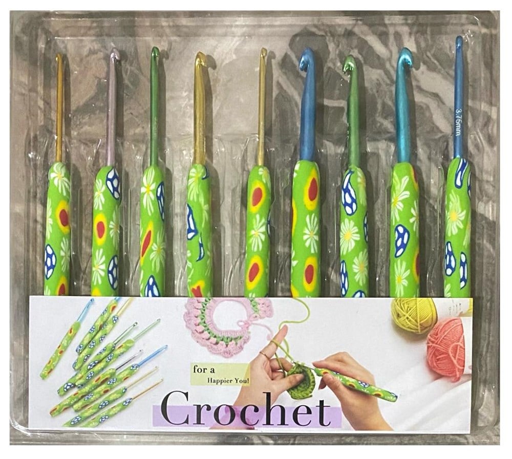 Örgü Tığ Seti | Le-48 9 Adet