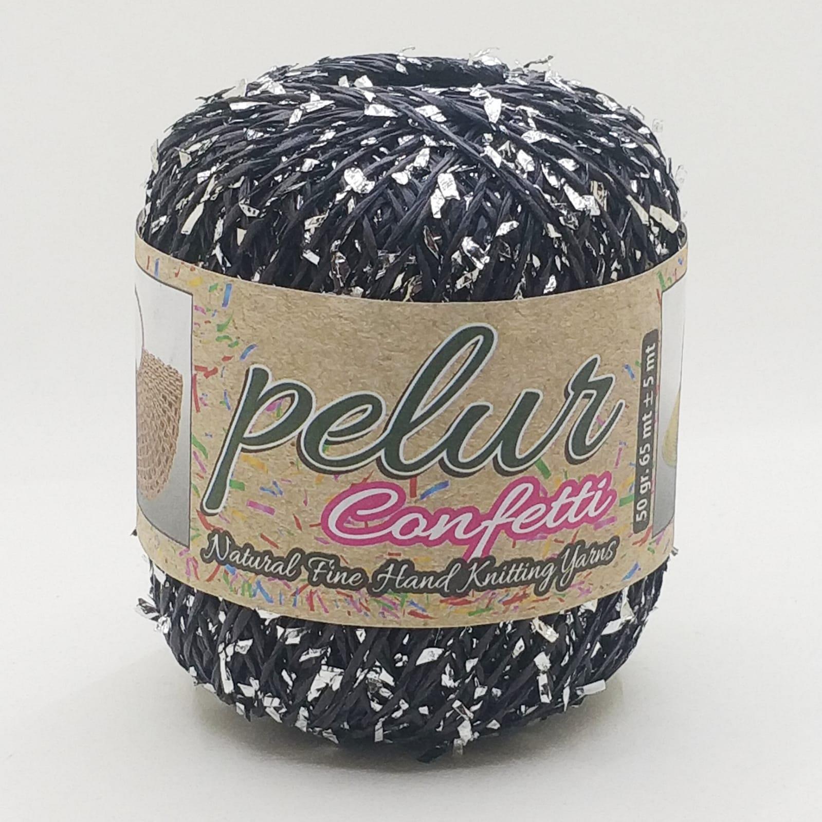 Pelur Confetti Kağıt Çanta Şapka Ve Aksesuar İpliği 02 ( 50 Gr )
