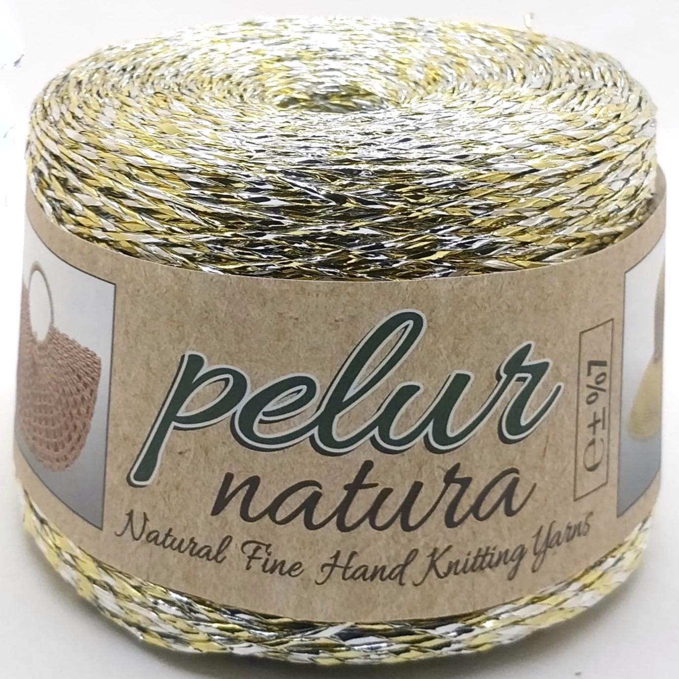 Pelur Metalik Kağıt Çanta Şapka Ve Aksesuar İpliği 06 ( +- 250 Gr )