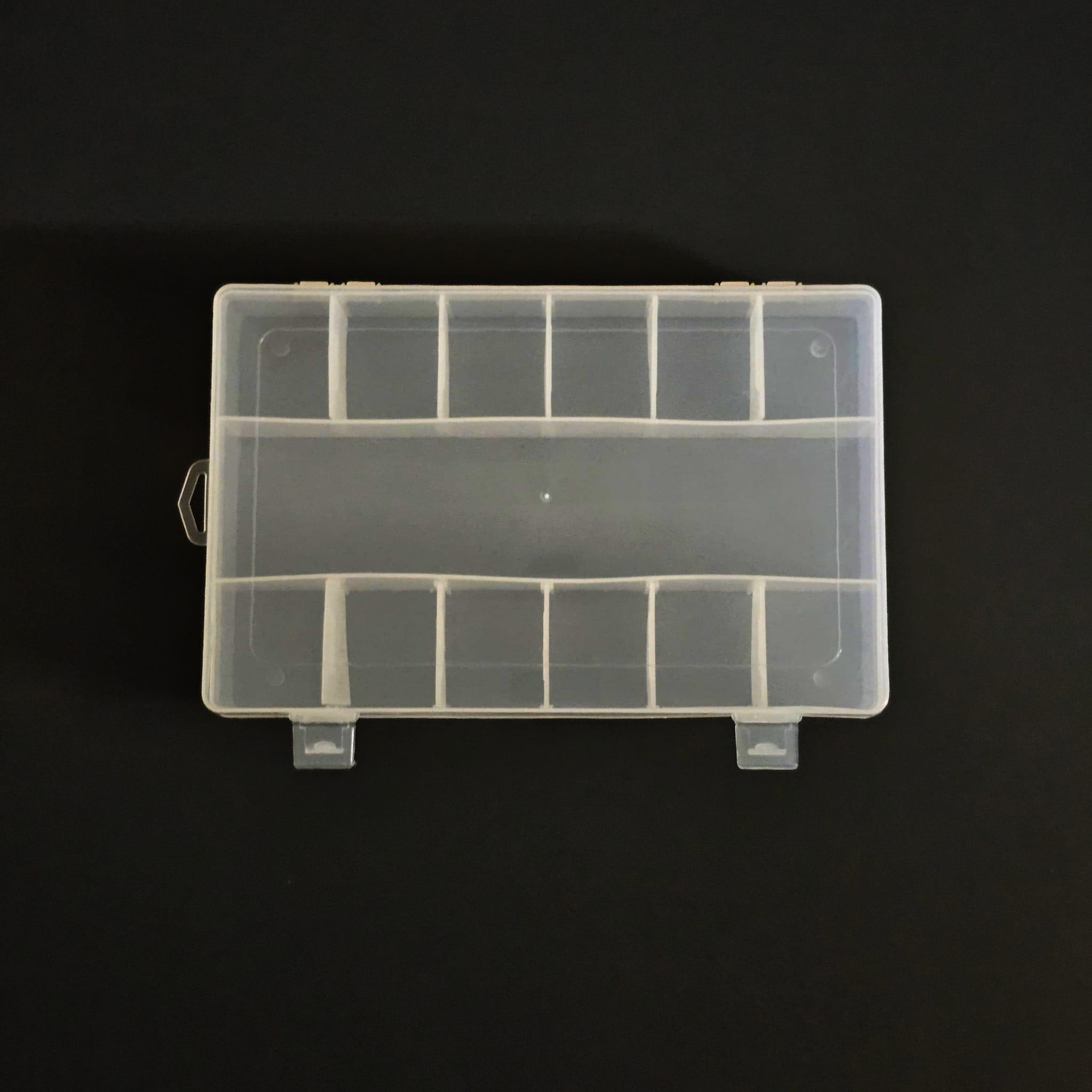 Plastik 13 Gözlü Takı, Hobi ve Malzeme Organize Kutu