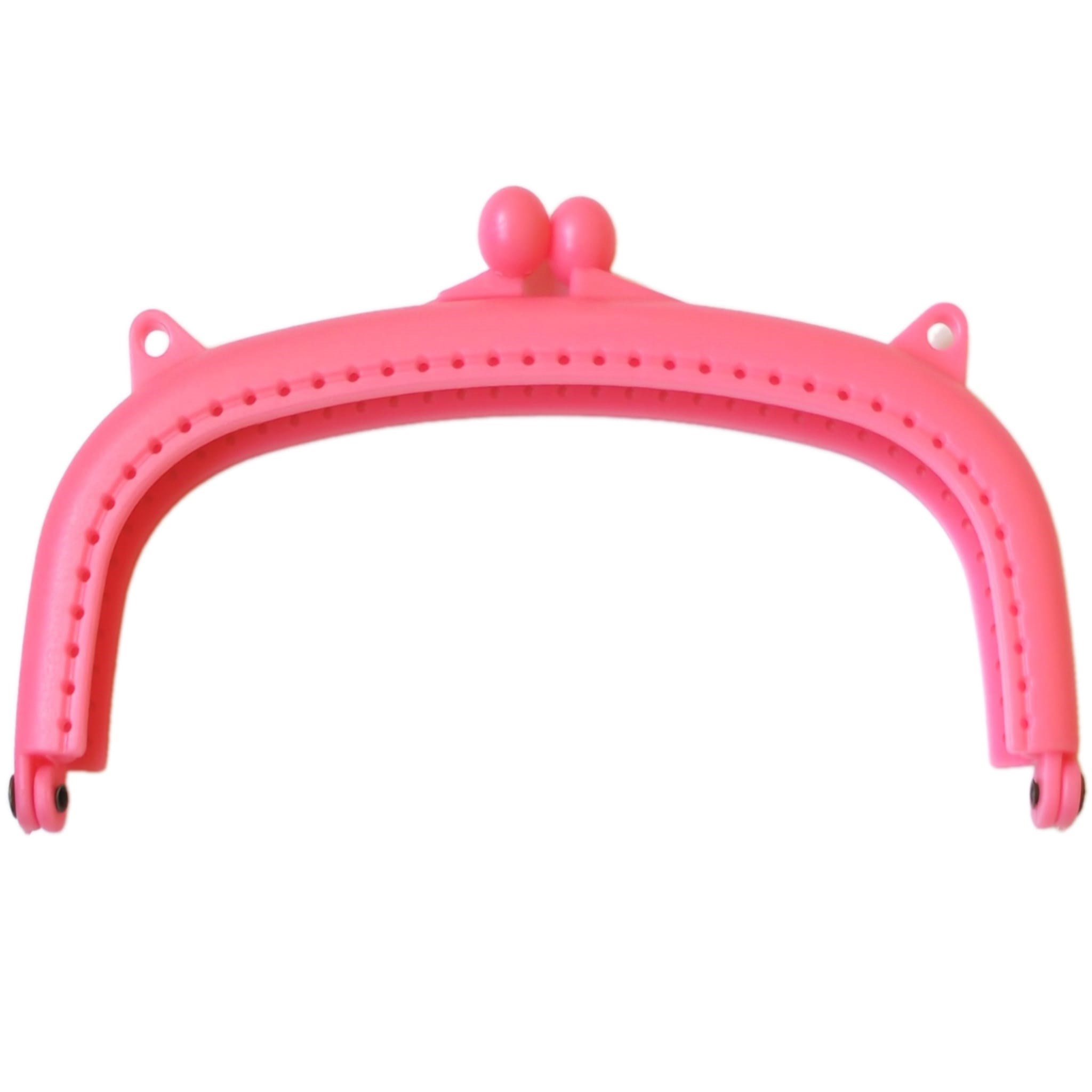 Plastik Cüzdan Klipsi 14.5 Cm Canlı Pembe