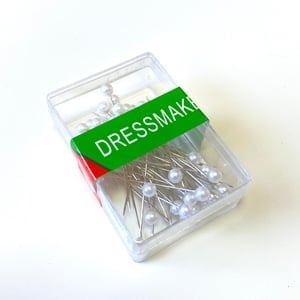 Plastik İnci Başlı Toplu İğne 50 Adet