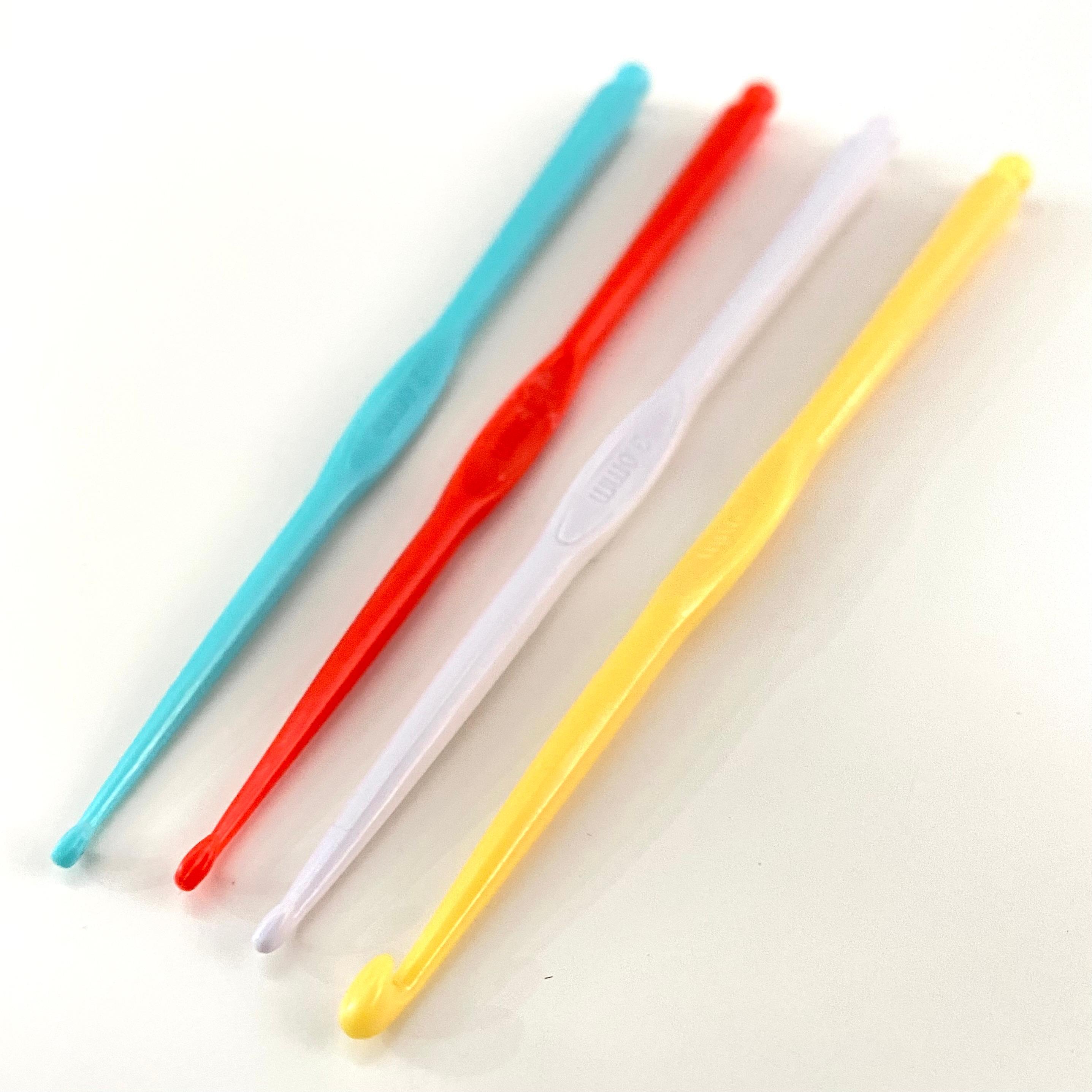 Plastik Örgü Tığ Seti 2 - 2.5 - 3 - 4 