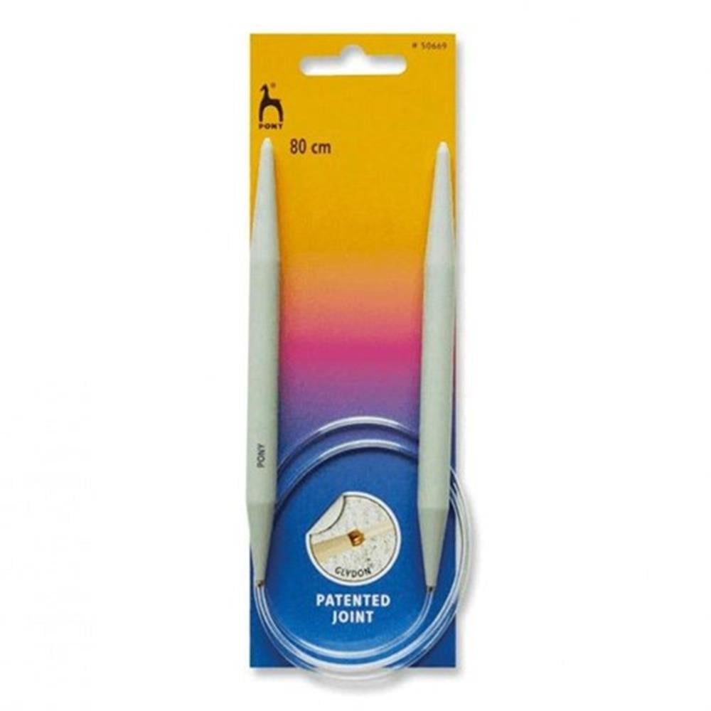 Pony Glydon Bağlantılı 80 Cm Alüminyum Misinalı Şiş