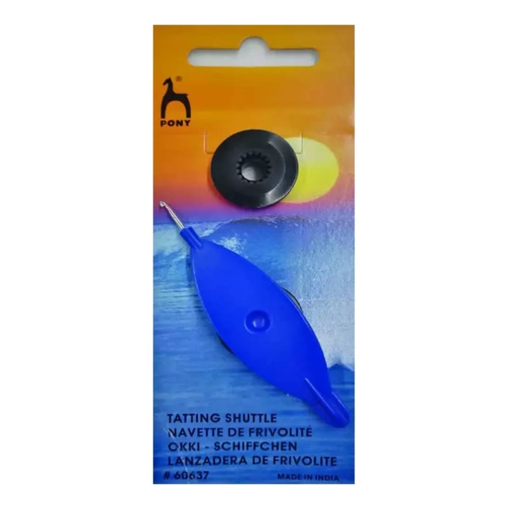 Pony Tığlı Oya Mekiği 60637