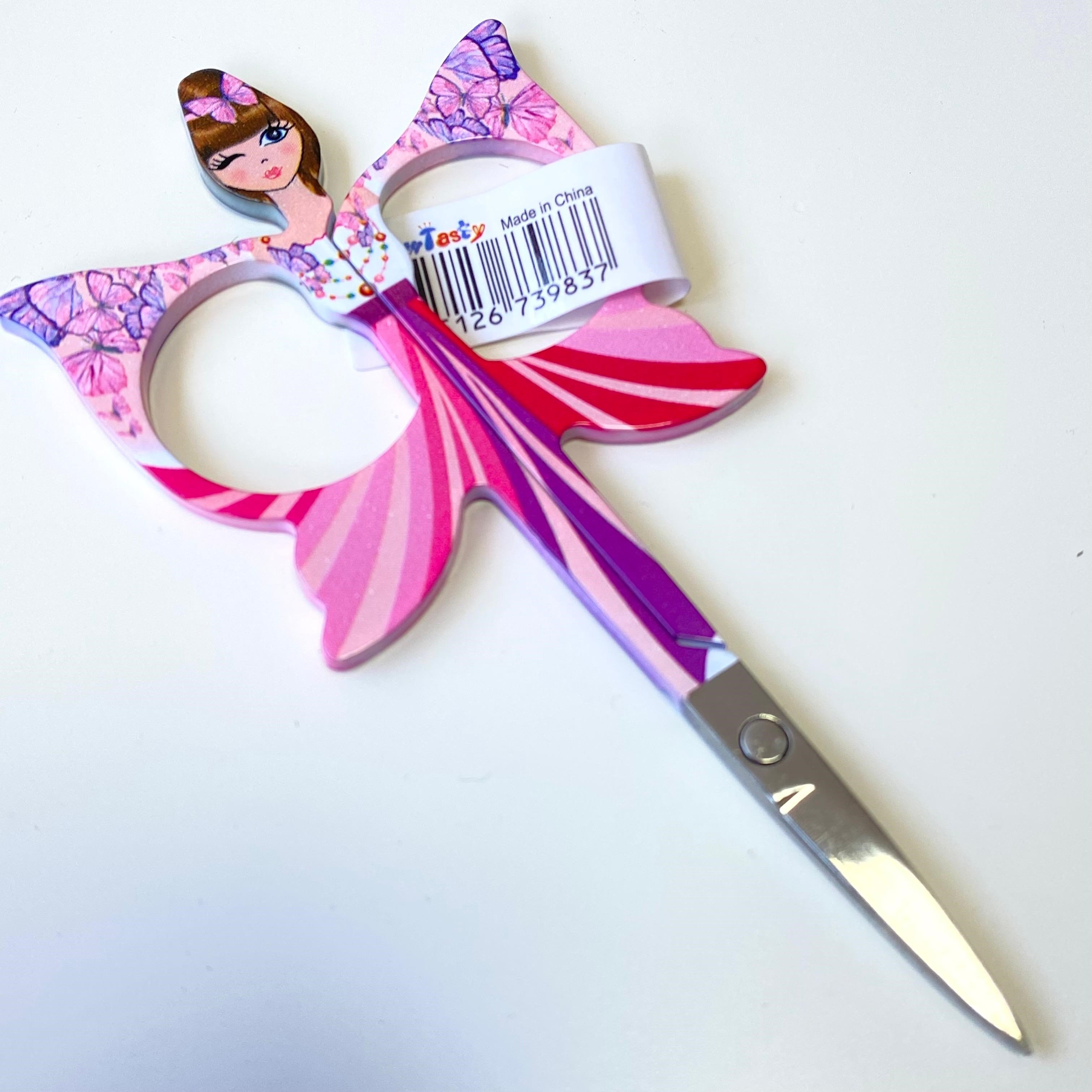 Prenses Model Nakış ve Dikiş Makası 10.5 Cm B4816-6 Pembe