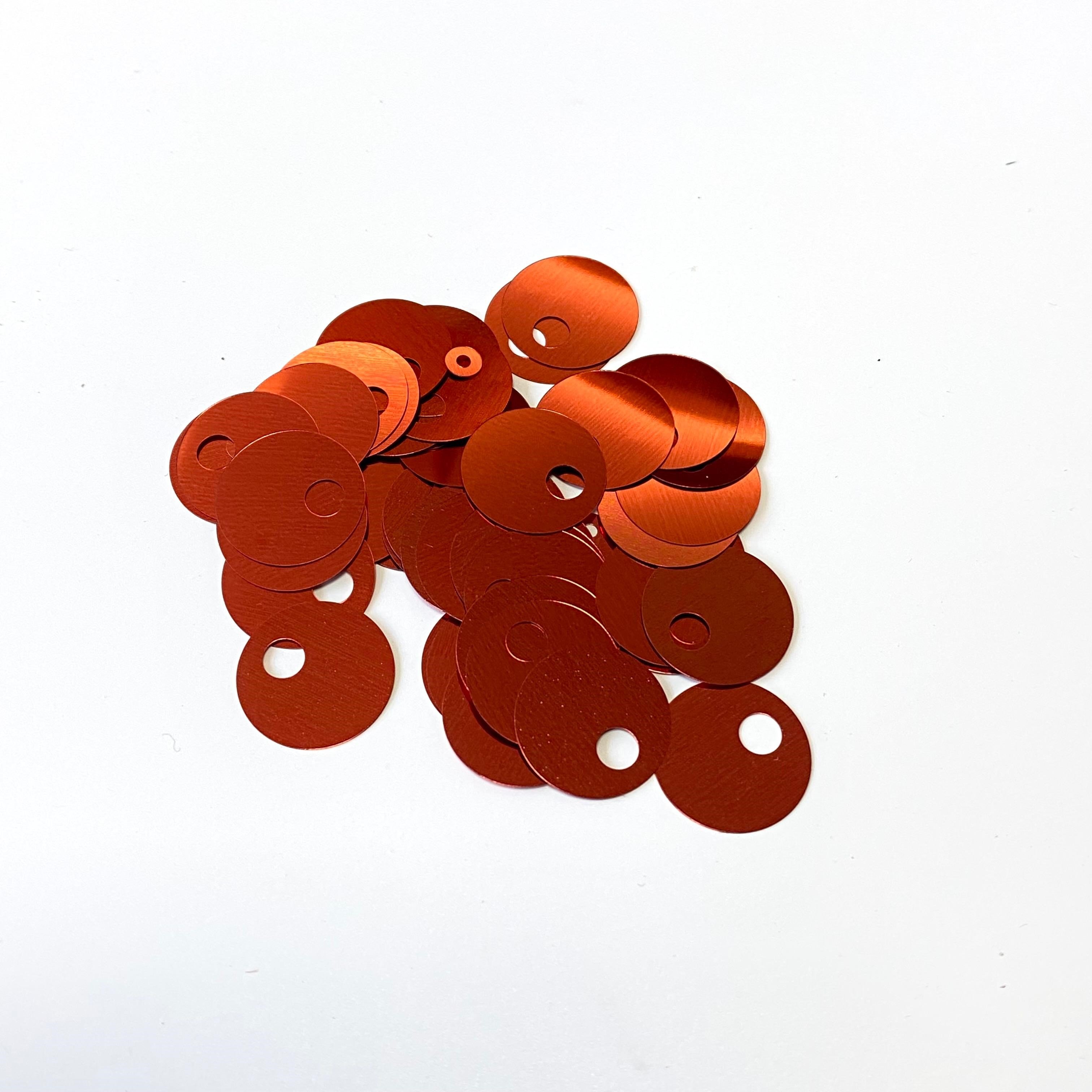 Pul Payet 15 MM 151 No Koyu Kremit +/- 300 Adet - 10 Gr