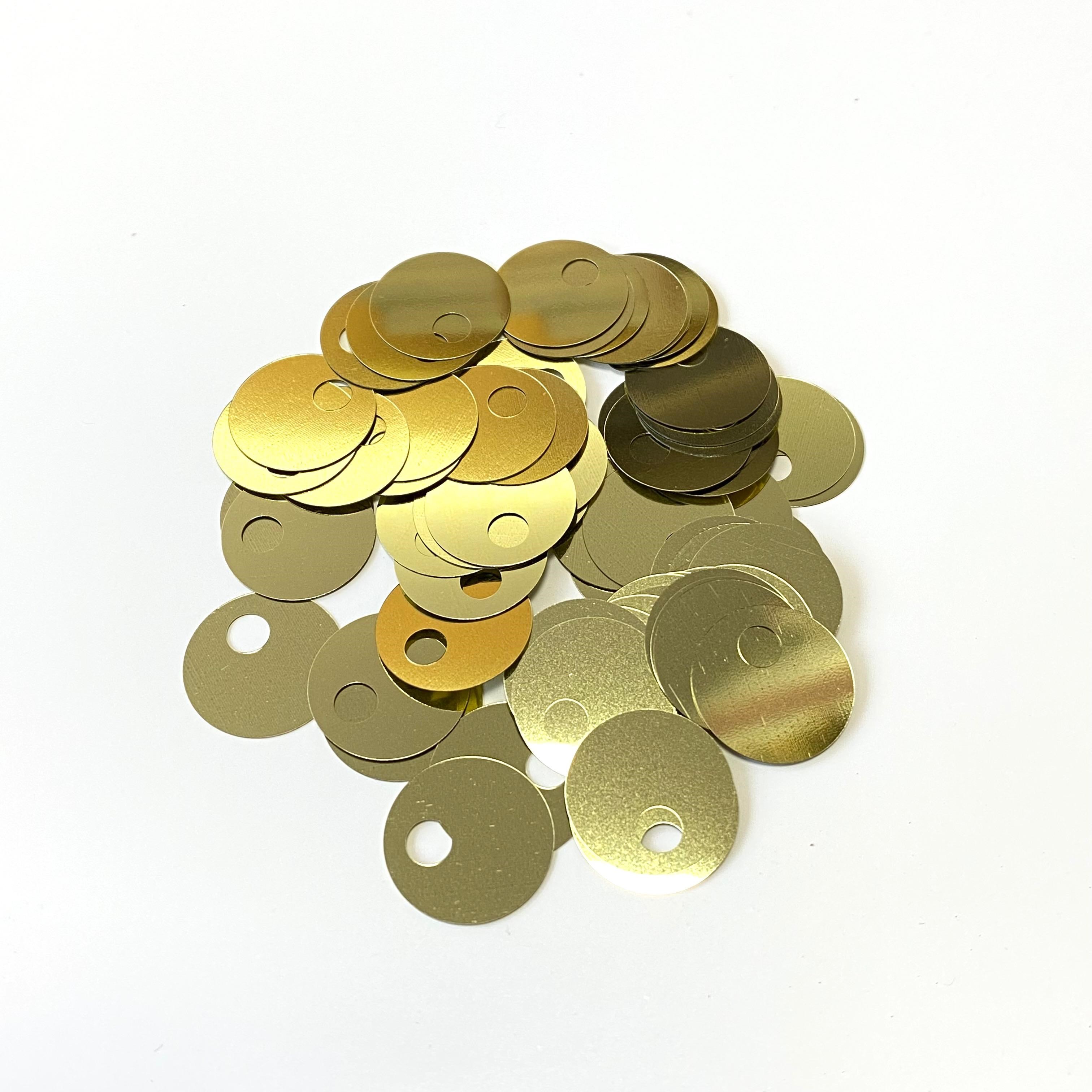 Pul Payet 15 MM 154 No Altın +/- 300 Adet - 10 Gr
