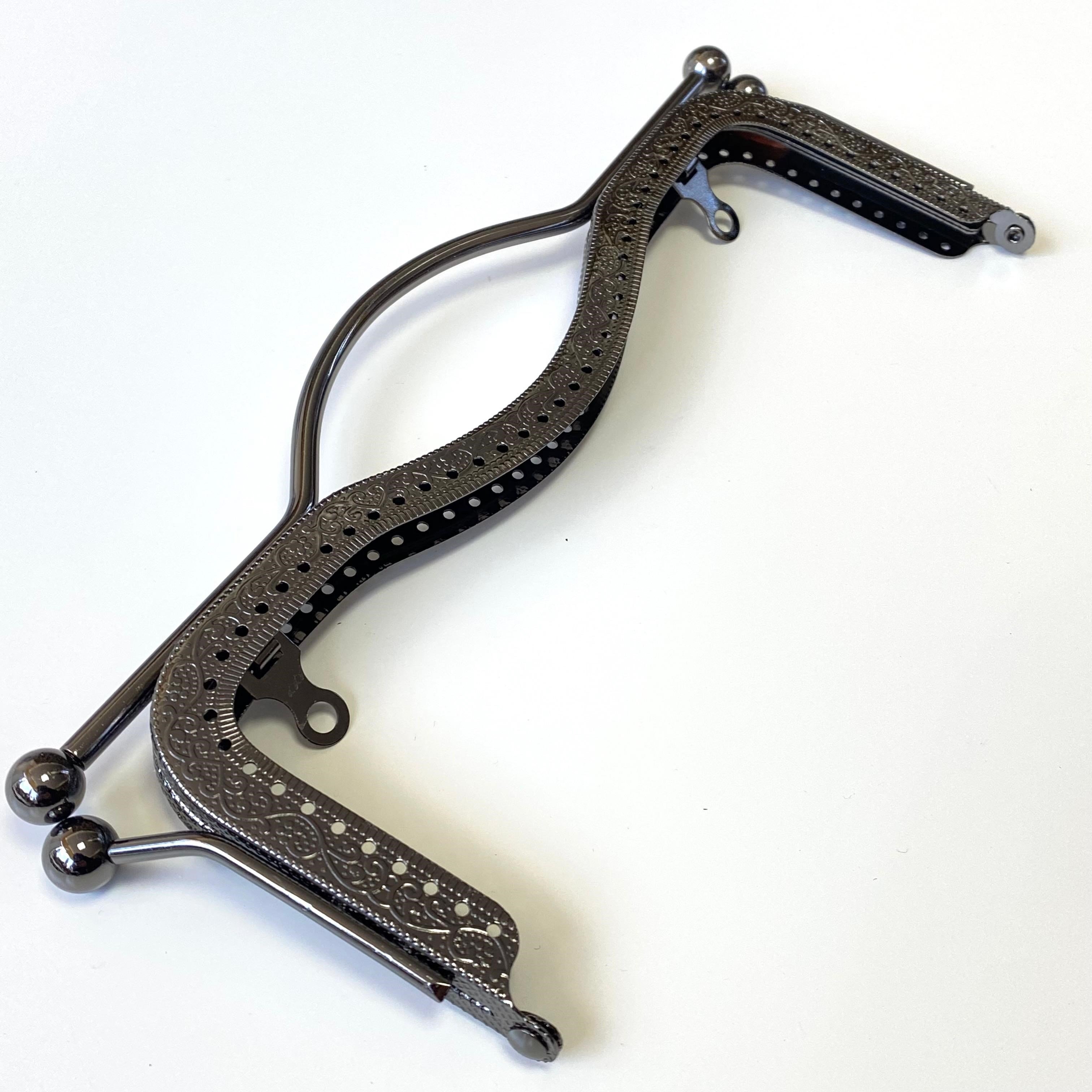 Saplı Çanta Klipsi Krom 21 Cm