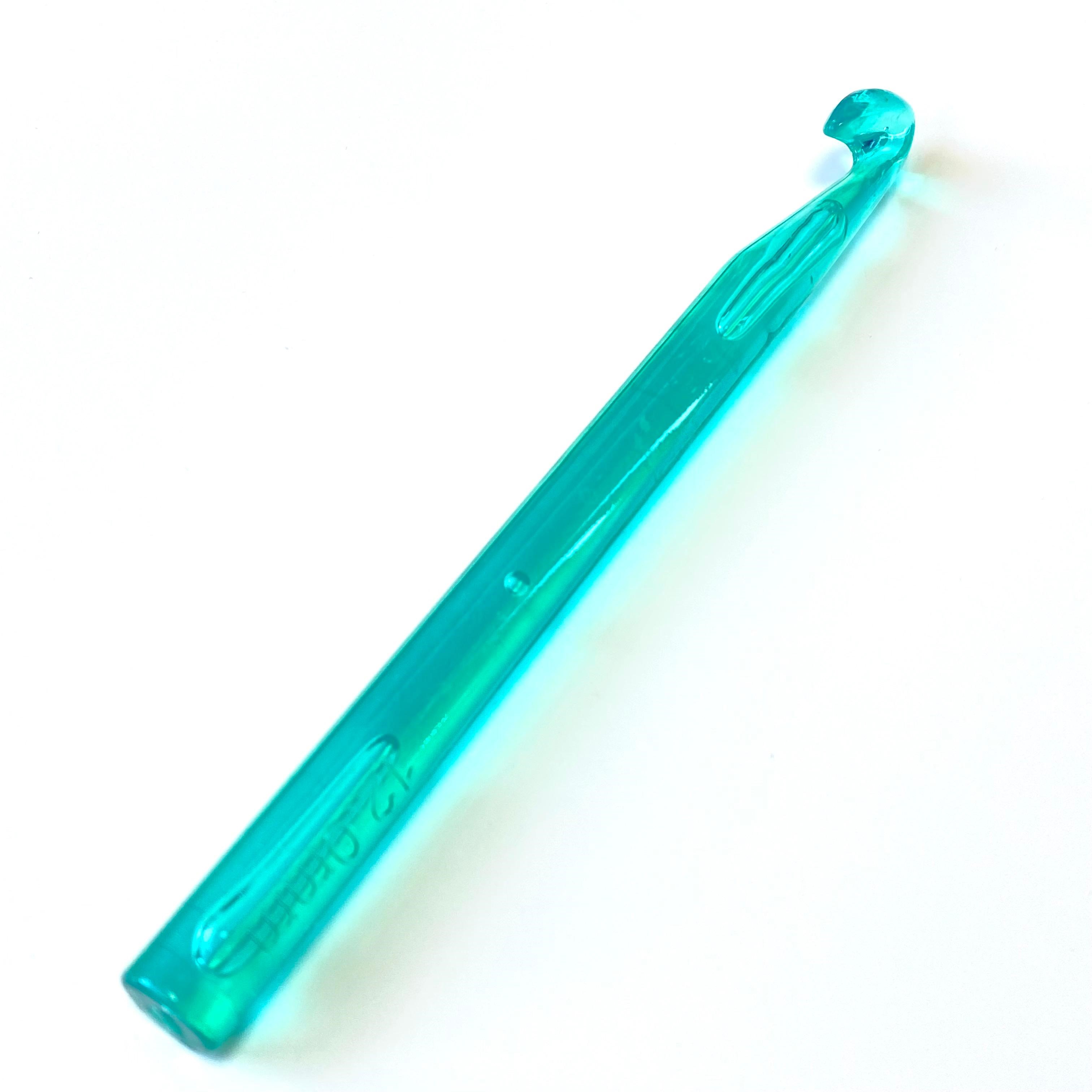 Şeffaf Plastik Örgü Tığı 12 mm