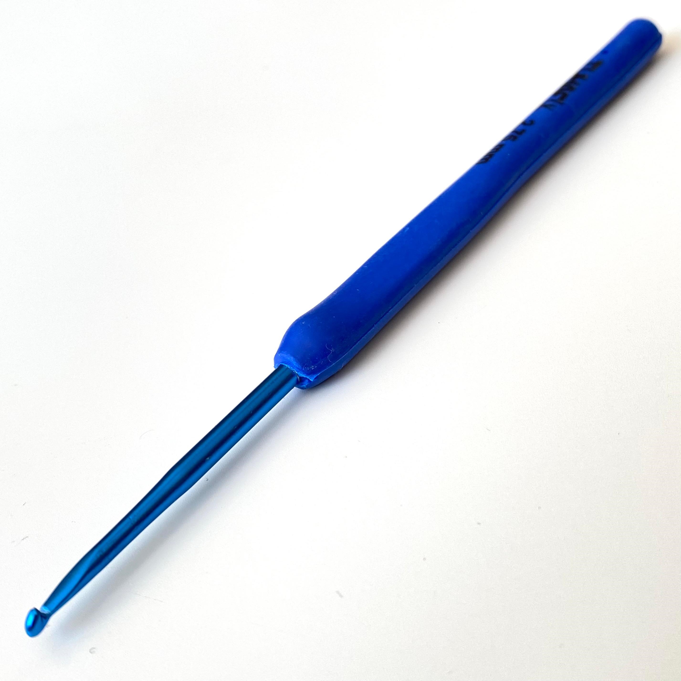 Silikon Saplı Blue - Mavi Tığ Seti  2.75 No