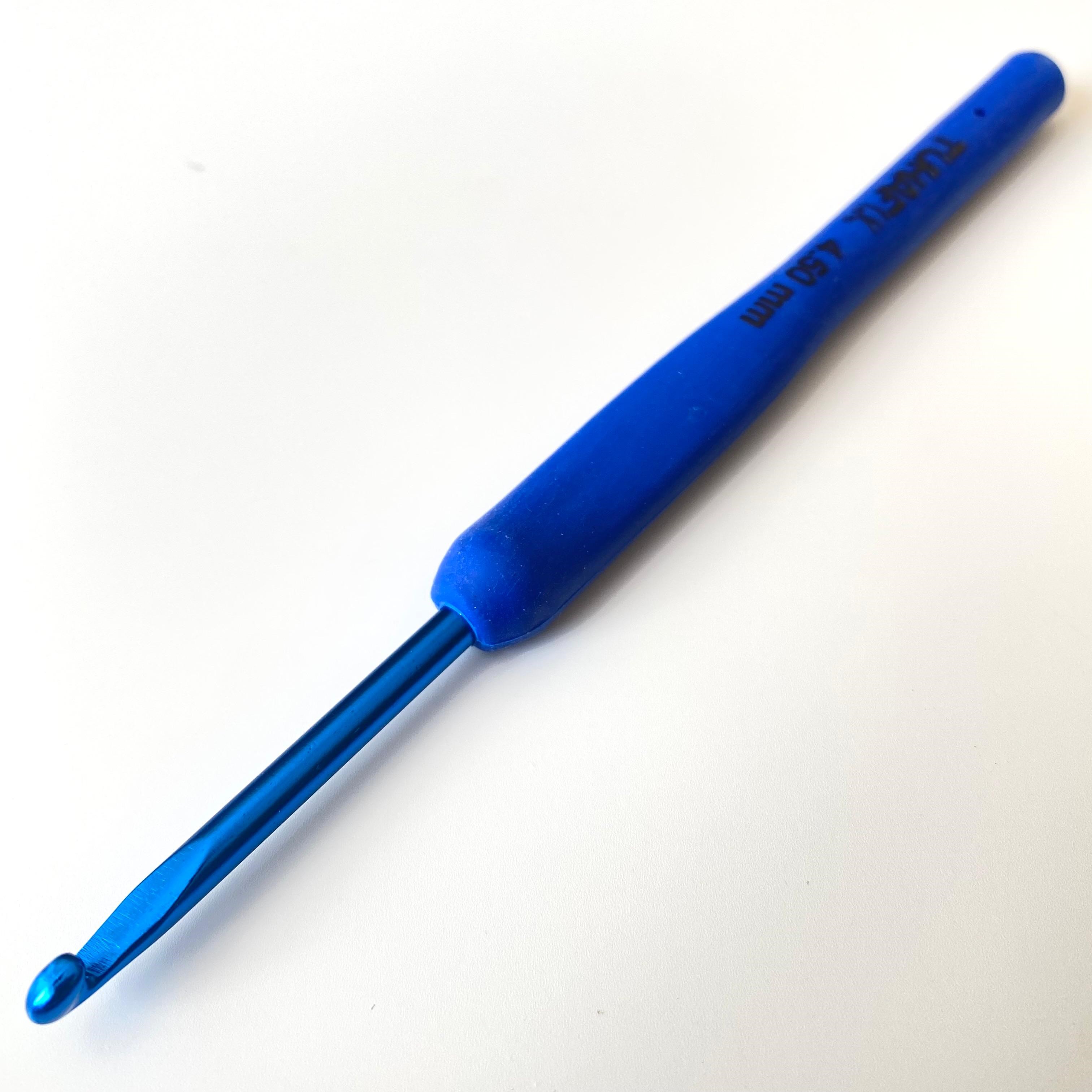 Silikon Saplı Blue - Mavi Tığ Seti  4.50 No