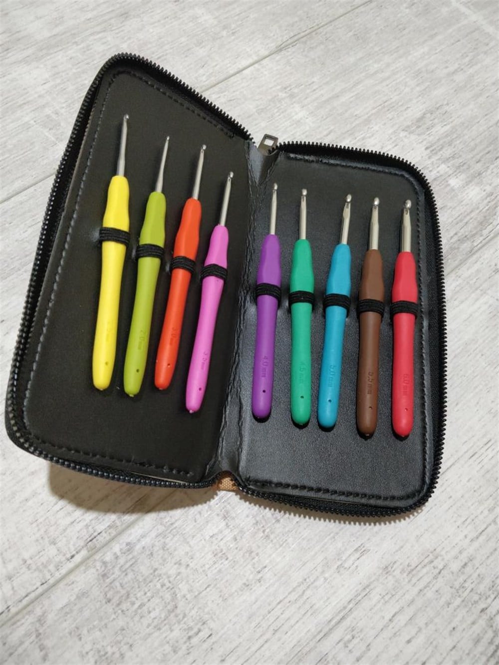 Tığ Cüzdanlı Silikon Tığ Set 